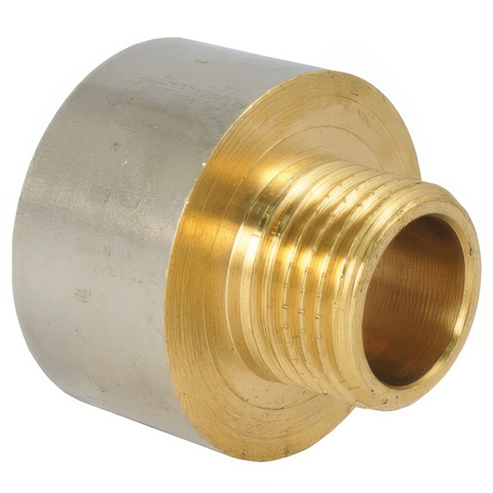 Переходник латунный JIF 1х1/2 ВР-НР круг упаковка 10 шт 280