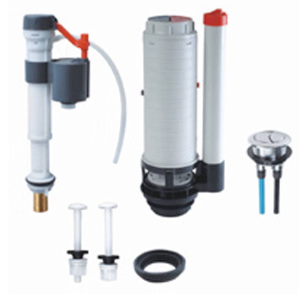 Арматура для бачка унитаза VIEIR комплект латунь нижняя подводка VRQ42