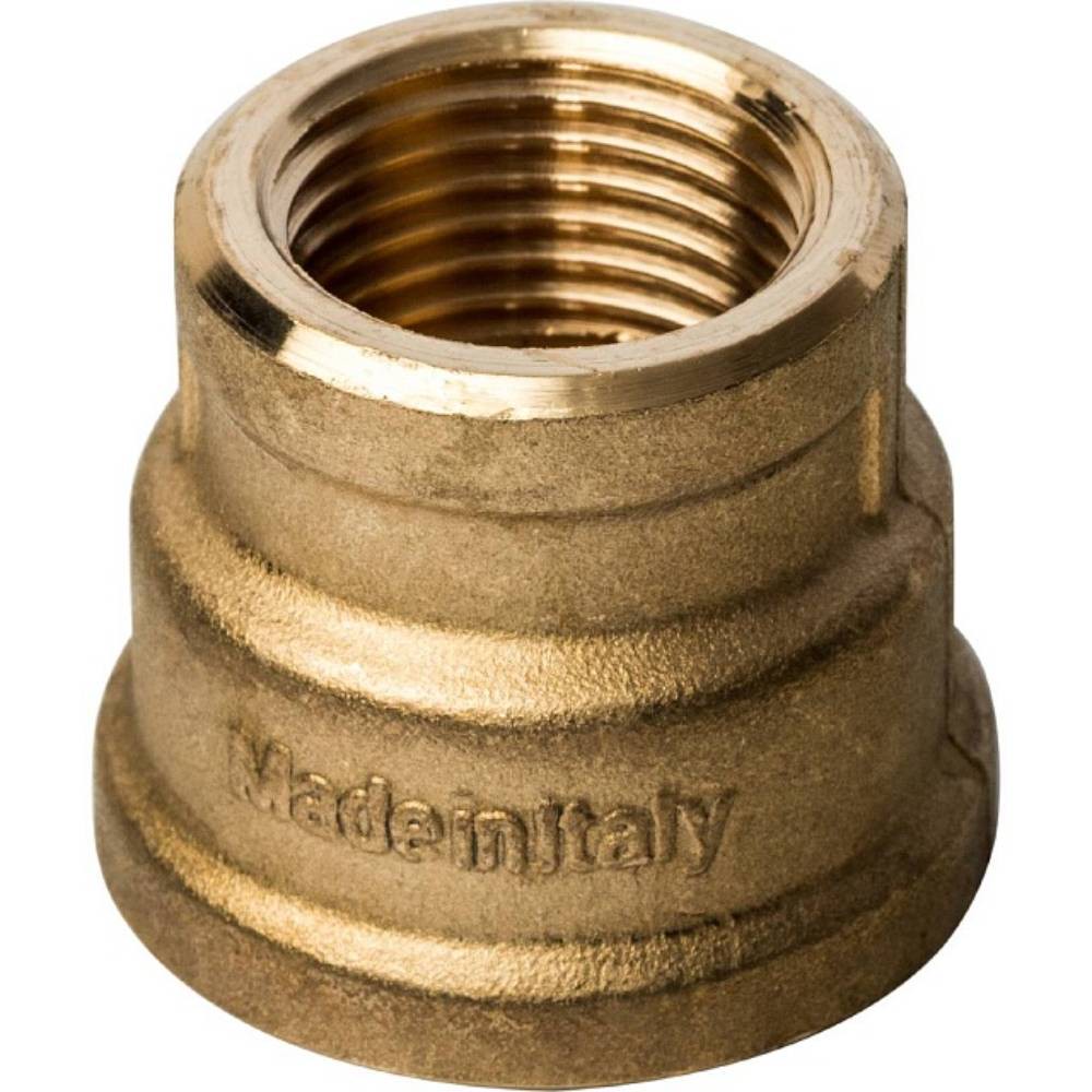 Муфта переходная STOUT 3/4x1/2 дюйма ВР-ВР латунная SFT-0005-003412