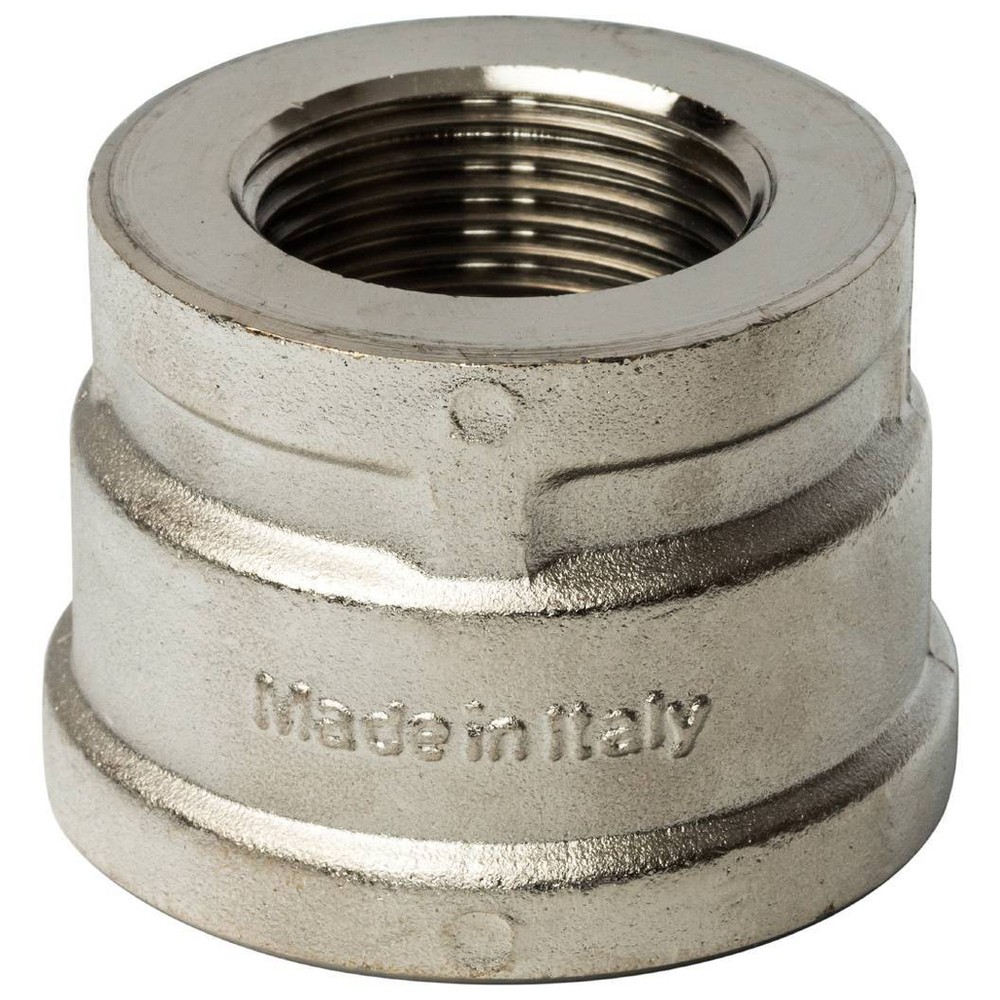 Муфта переходная STOUT латунная никелированная 1 1/2x1 ВВ SFT-0006-001121