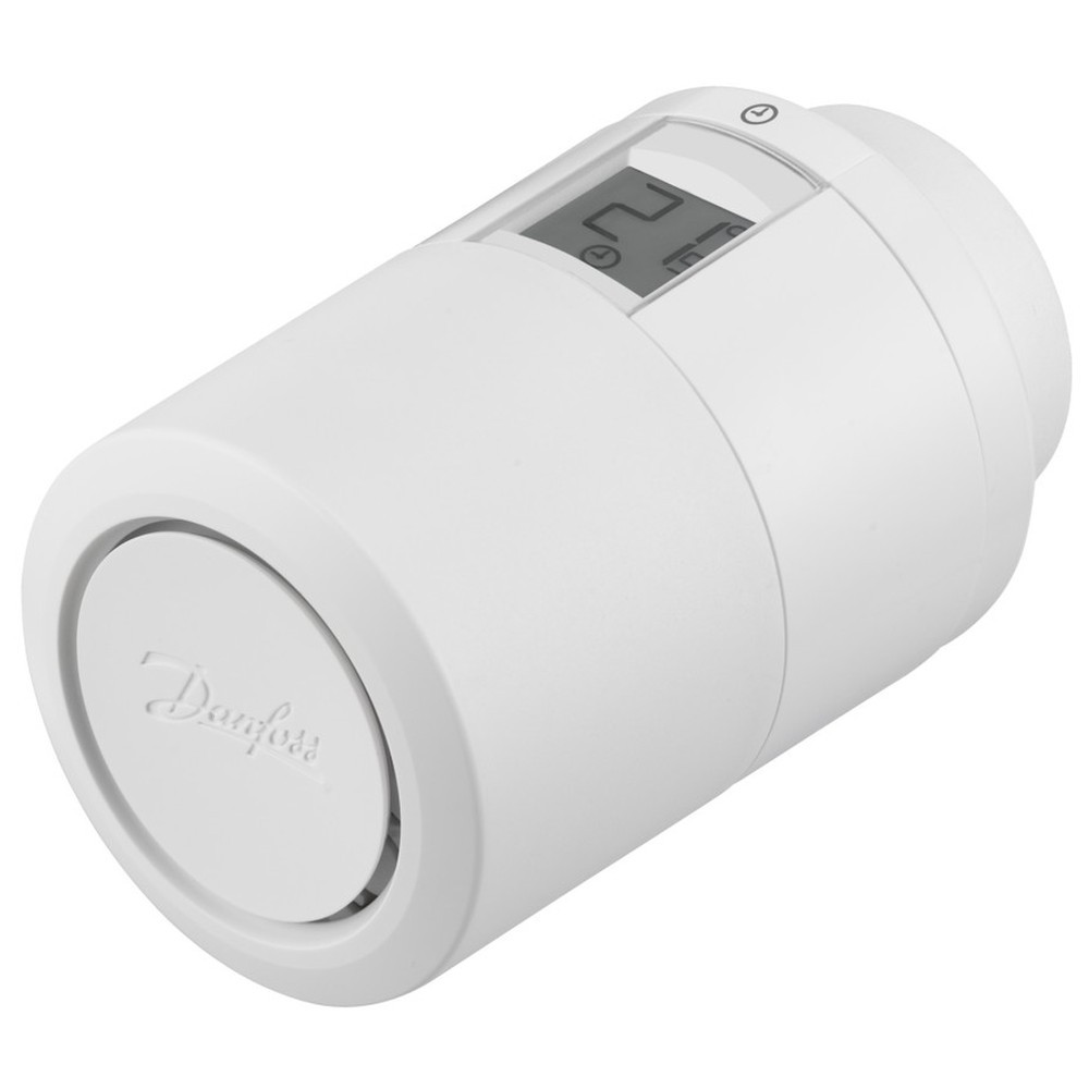 Термоголовка электронная Danfoss Eco Bluetooth M30x1.5 и клипс RTR 014G1003