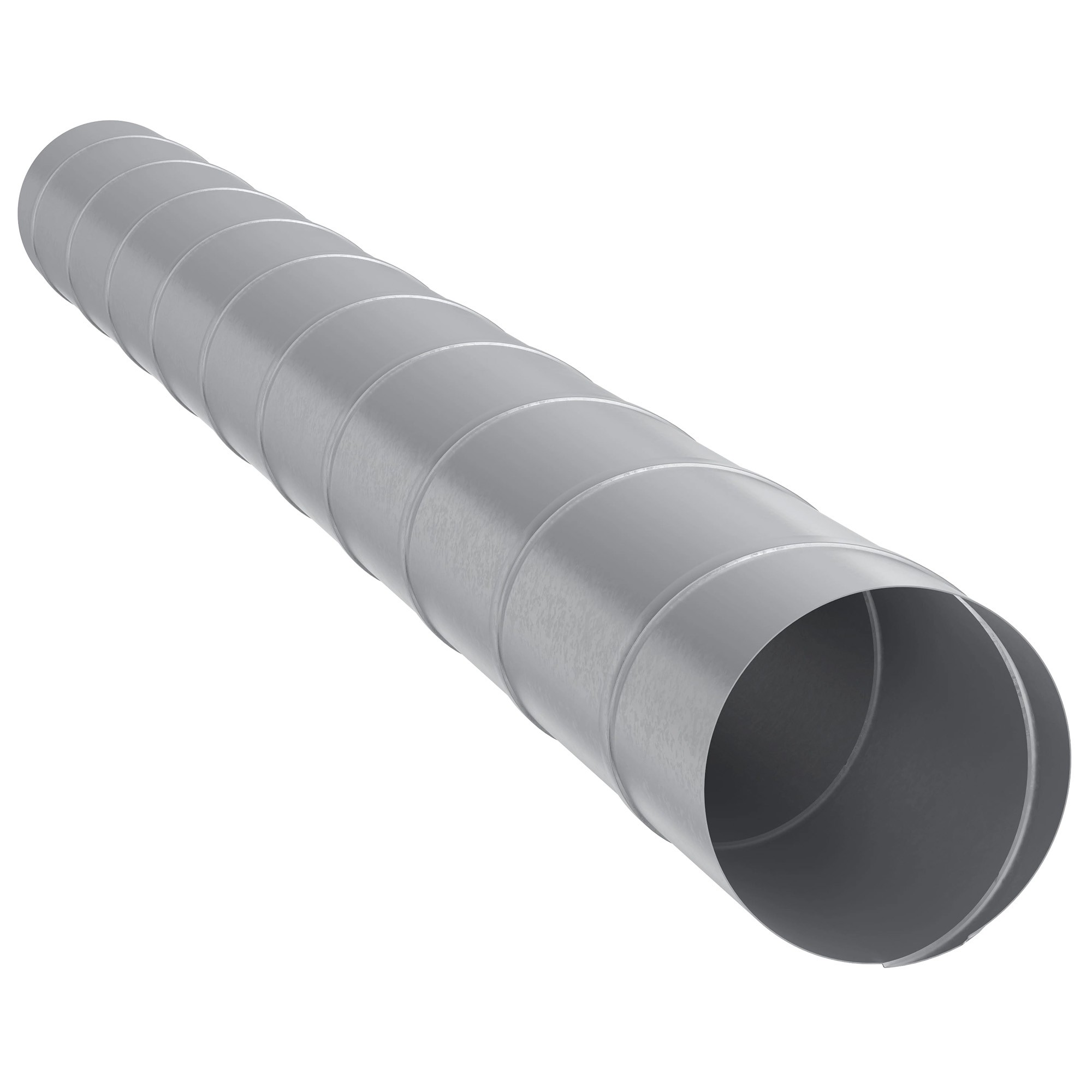 Воздуховод ЭРА оцинкованный круглый 315 мм L3000 0.5 мм 1429615