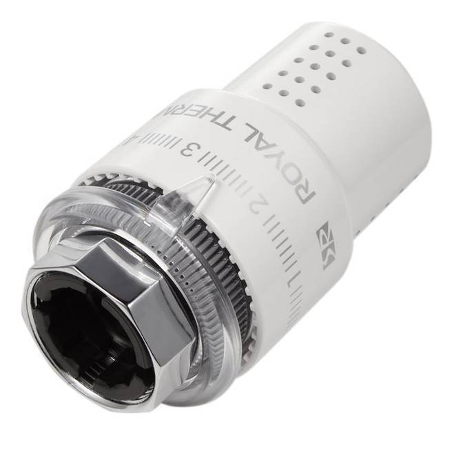 Термоголовка жидкостная Royal Thermo Design M30x1.5 белый НС-1443124