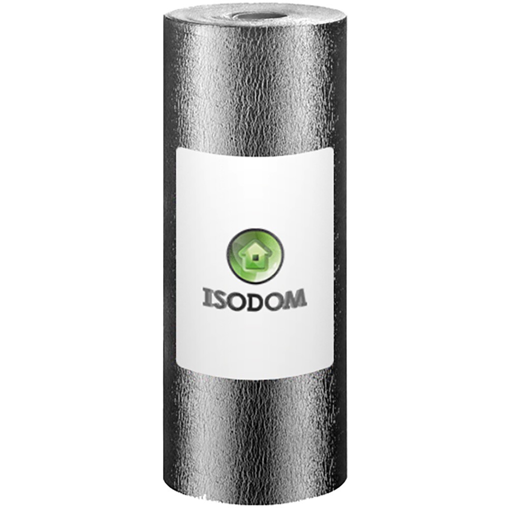 Полотно фольгированное Изодом 10 мм 1х25 м 1702246