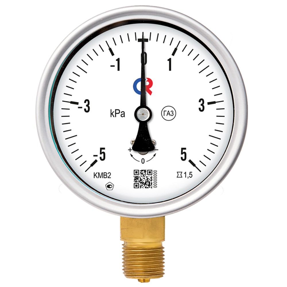 Напоромер Росма КМ-22Р 0-10 кПа 100 мм G1/2 радиальный НС-1781511