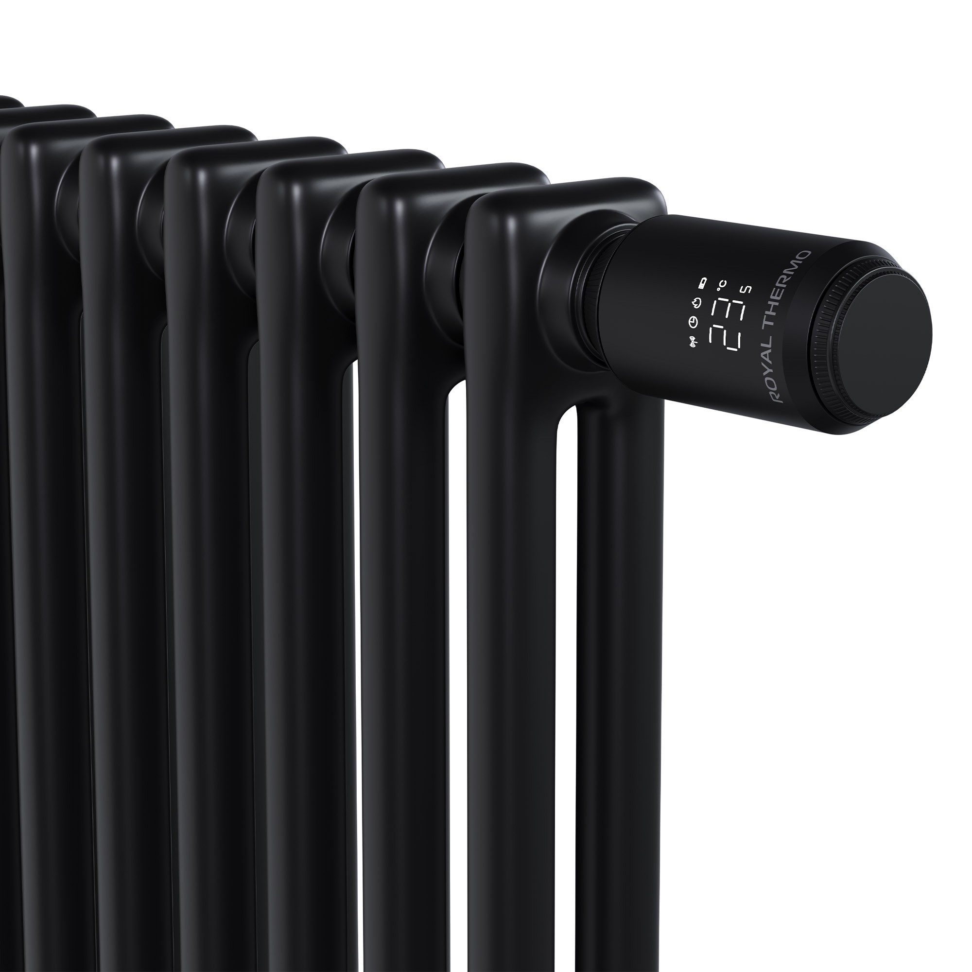 Термостат радиаторный электронный Royal Thermo Smart Heat 2.0 черный НС-1735445