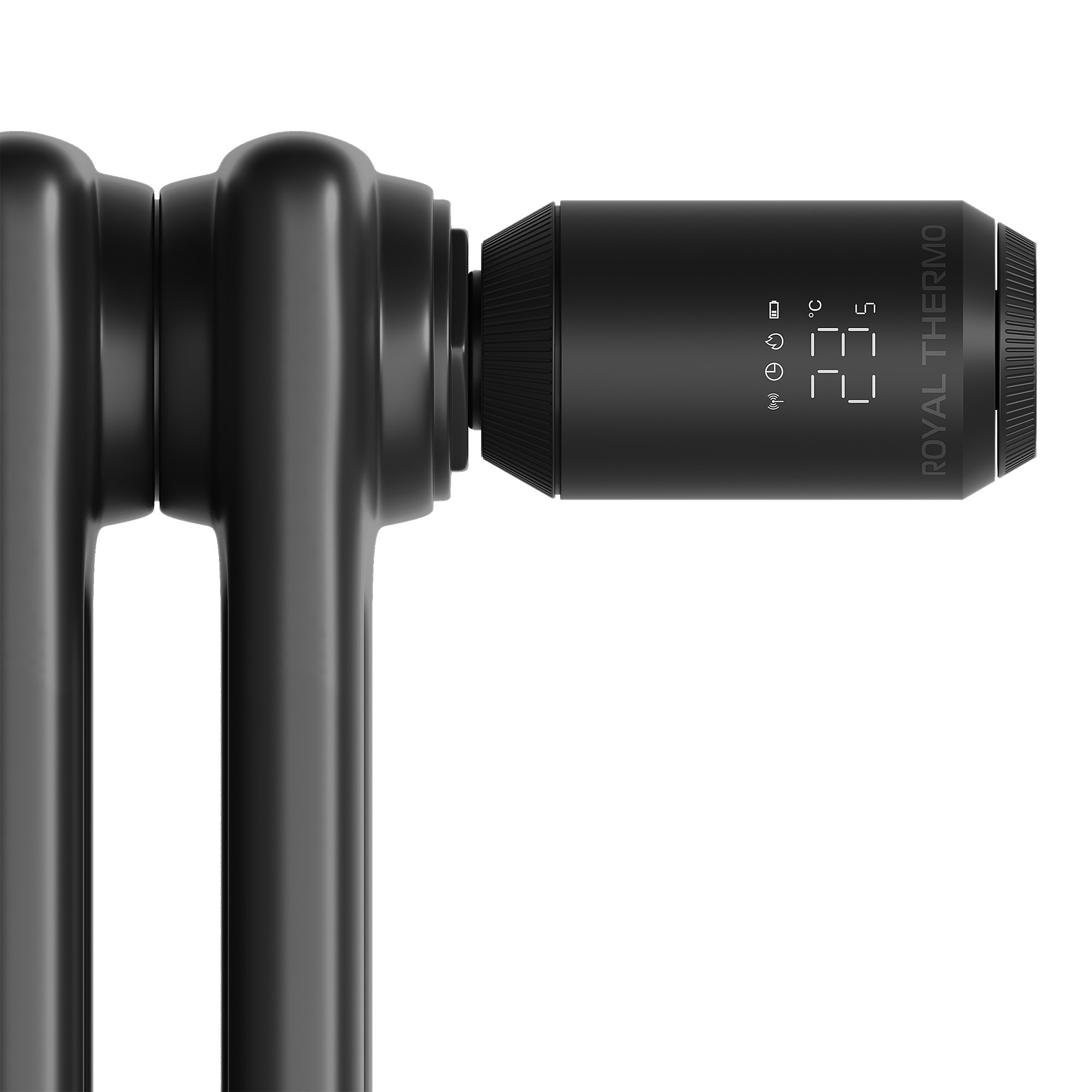 Термостат радиаторный электронный Royal Thermo Smart Heat 2.0 черный НС-1735445