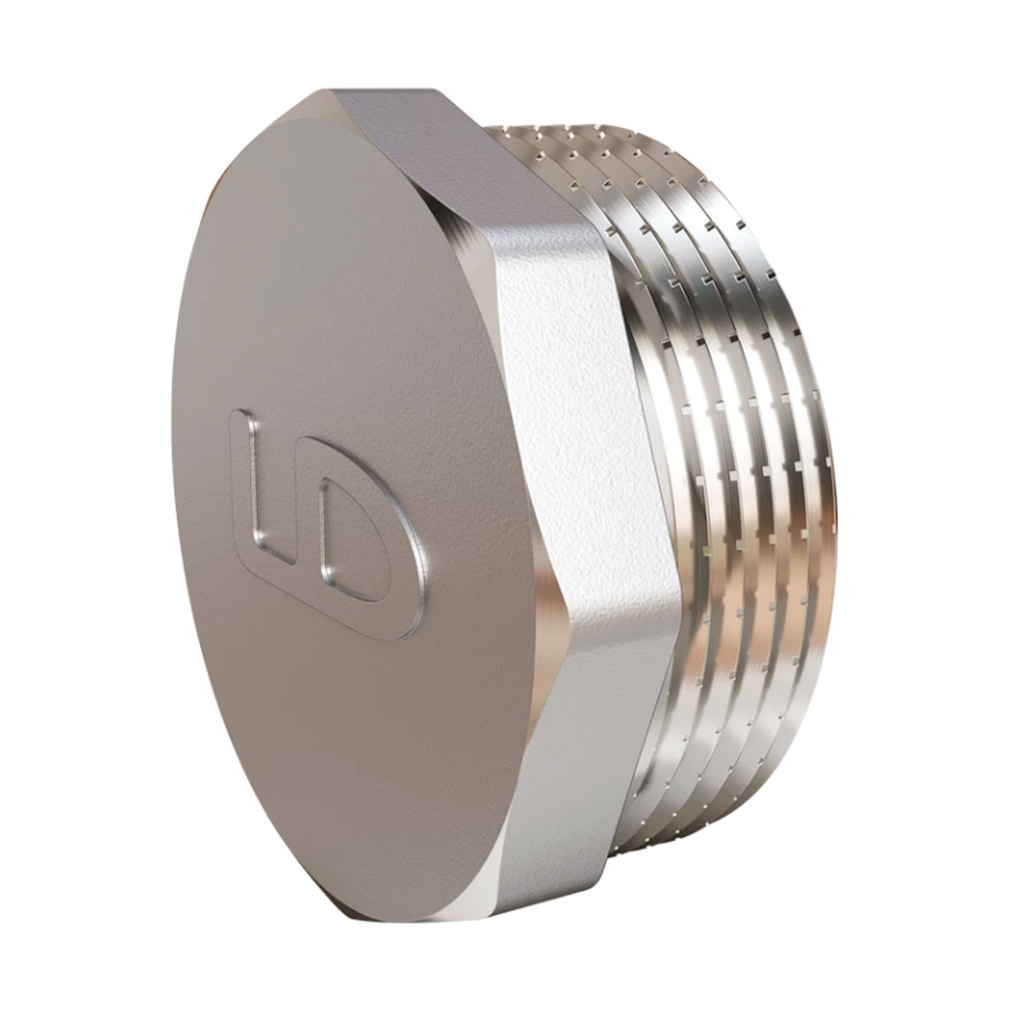 Заглушка LD Pride 1 1/4 DN 32 НР латунная никелированная 1295363