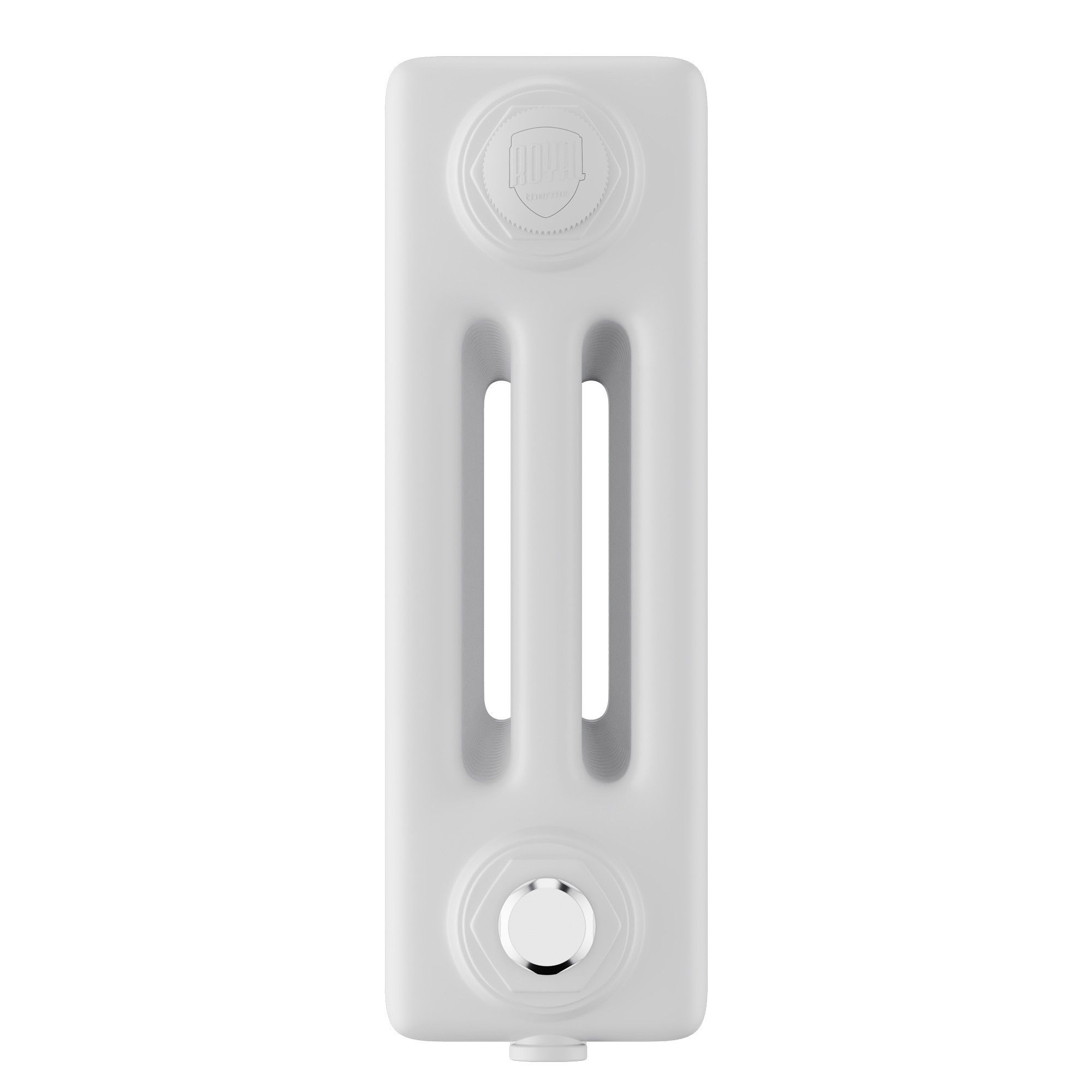 Дизайн-радиатор Royal Thermo Insignia R VC3030 14 секций нижнее подключение RAL9016 InR-VC3030.14.9016