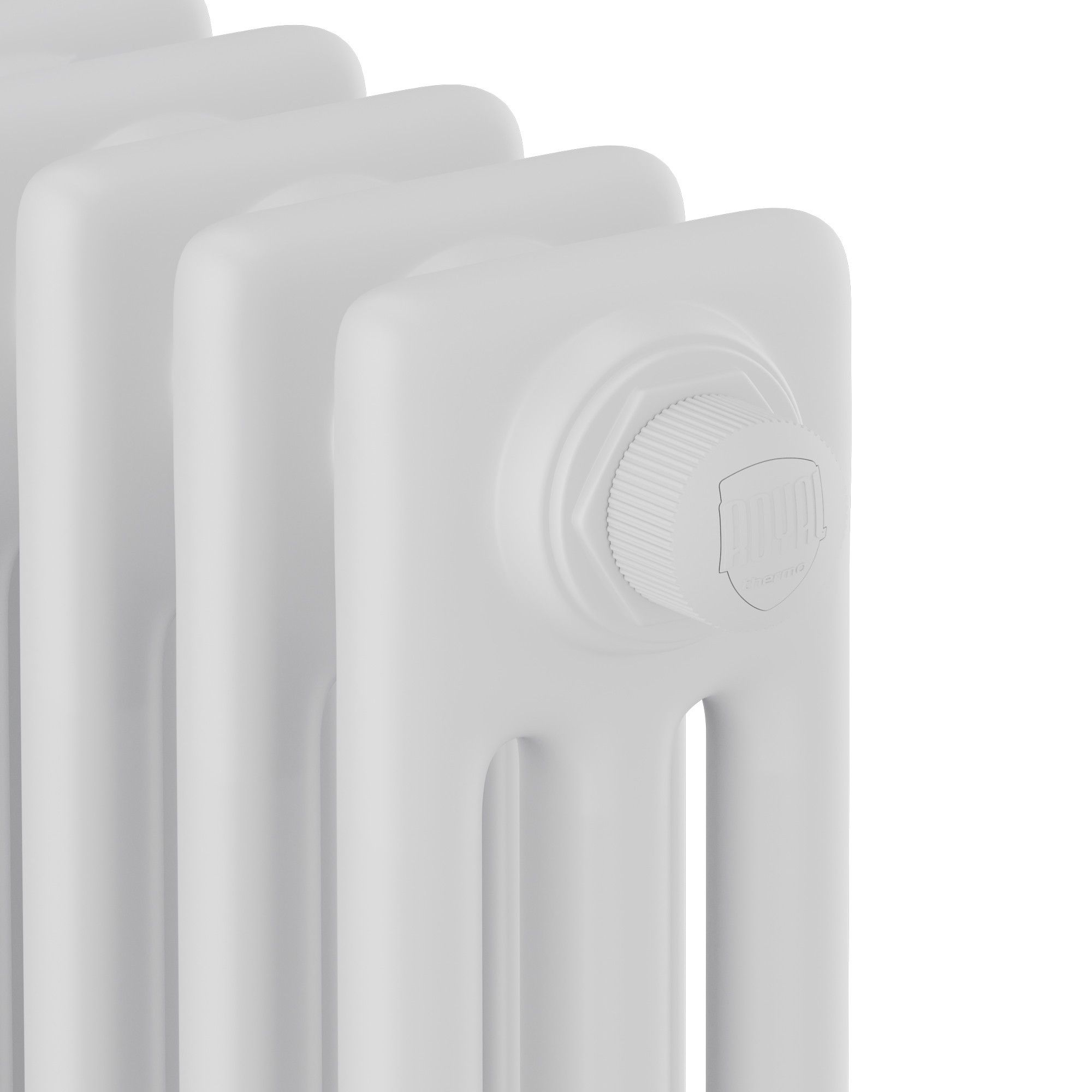 Дизайн-радиатор Royal Thermo Insignia R VC3050 14 секций нижнее подключение RAL9016 InR-VC3050.14.9016