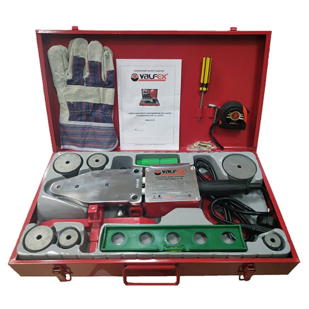 Аппарат сварочный VALFEX CM-03 SET-V для PP-R труб 1500 Вт VWM-03 SET