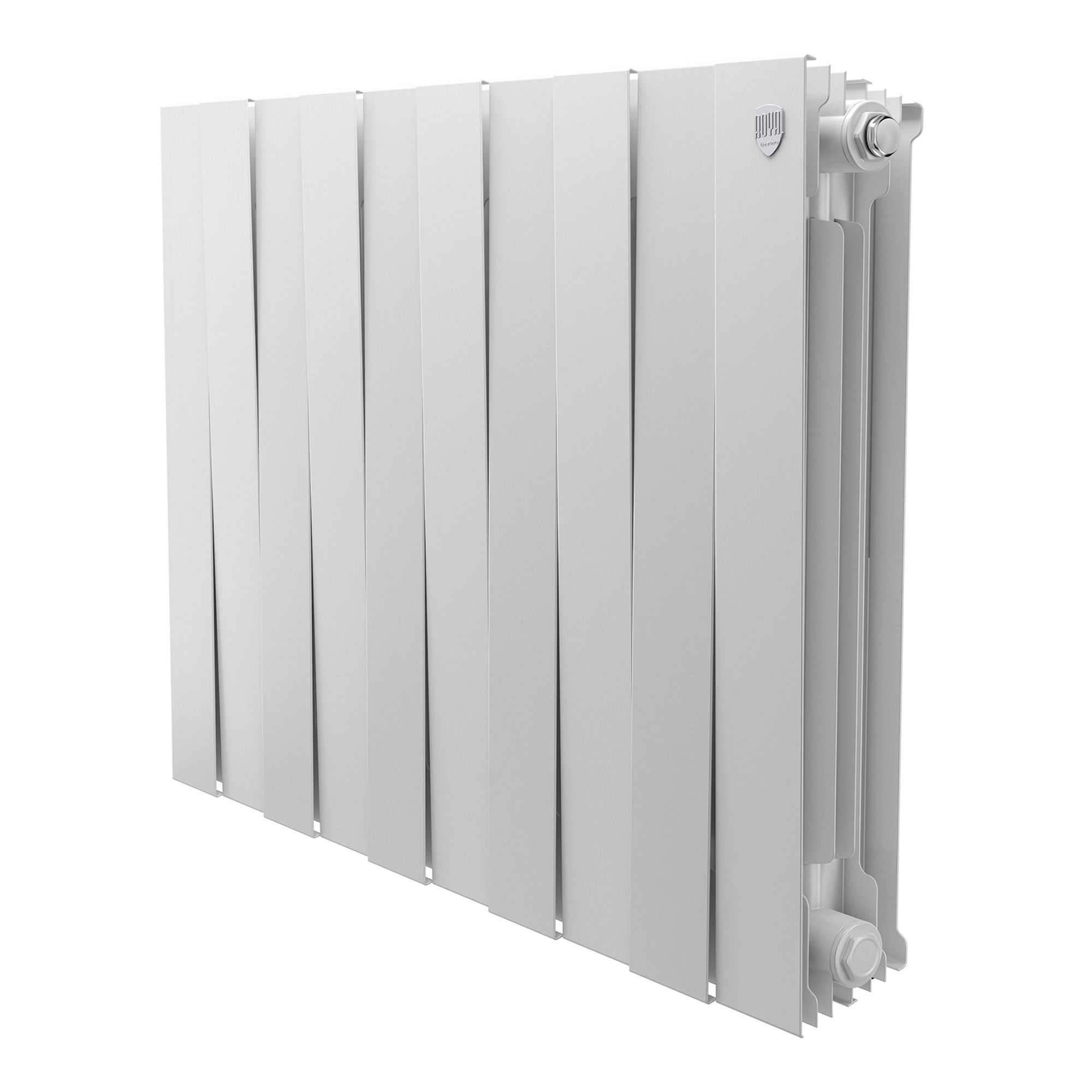 Радиатор биметаллический Royal Thermo PianoForte 500 10 секций Bianco Traffico RTP50010