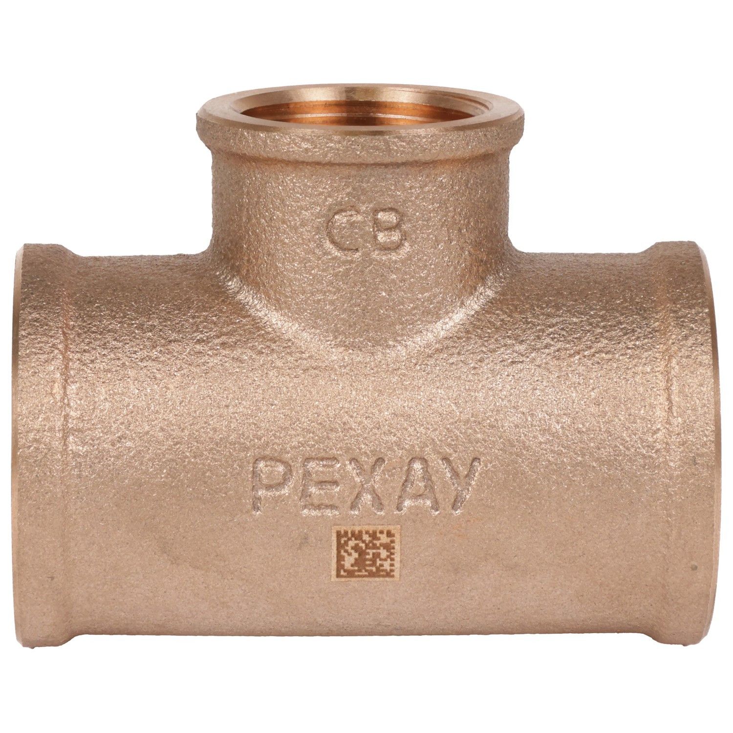 Тройник бронзовый REHAU Rautitan редукционный 1 x 3/4 x 1 18772651001