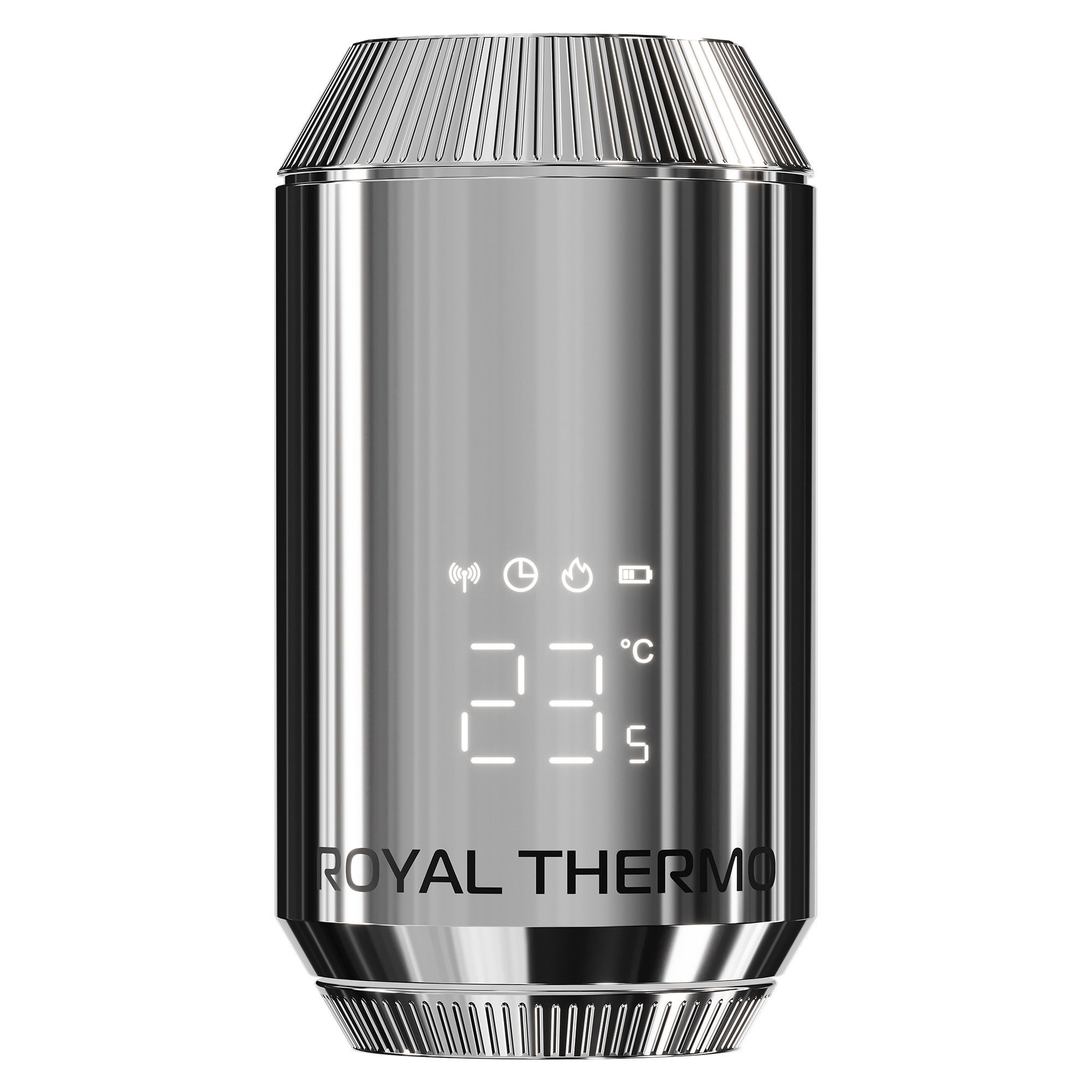 Термостат радиаторный электронный Royal Thermo Smart Heat 2.0 хром RATESH23015CH