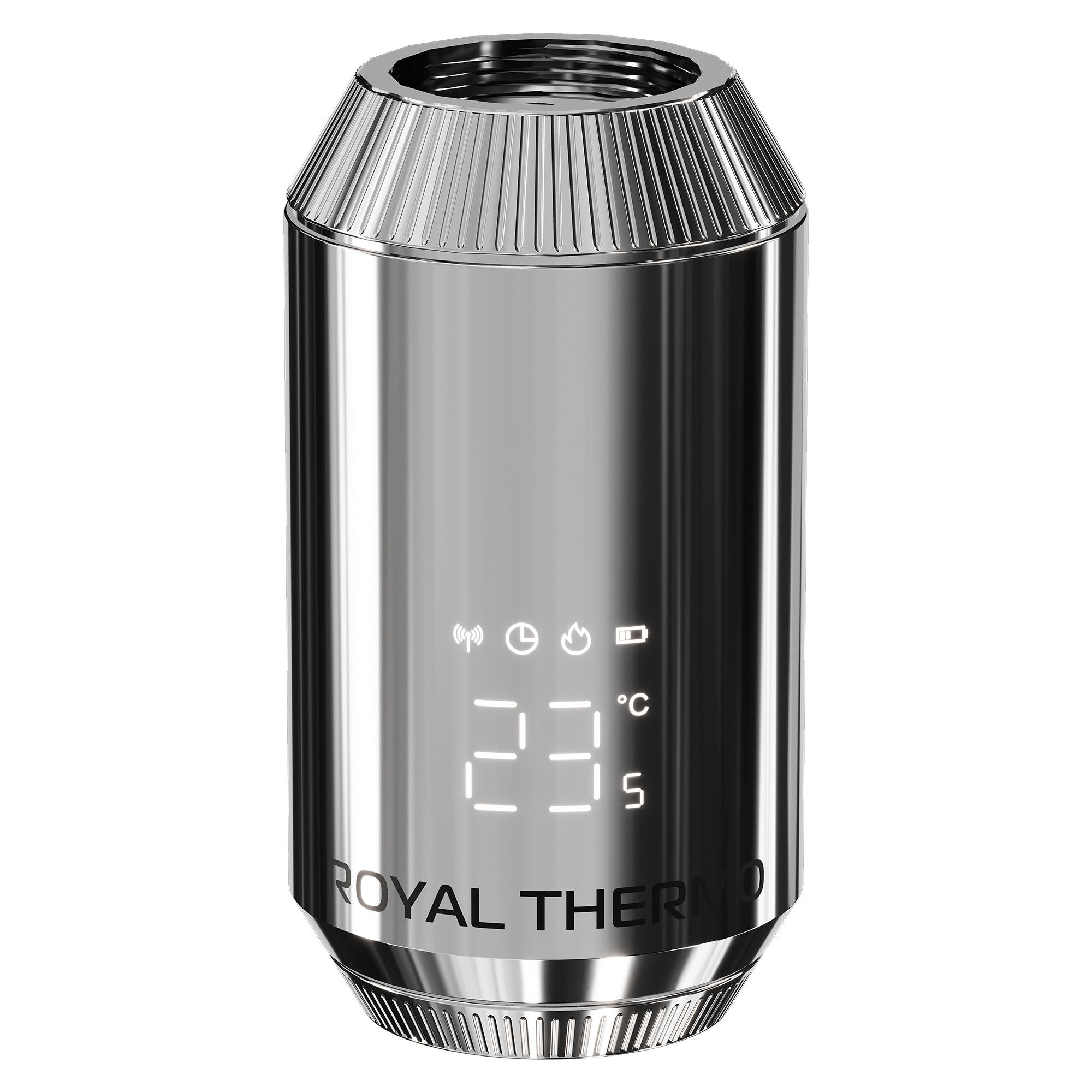 Термостат радиаторный электронный Royal Thermo Smart Heat 2.0 хром RATESH23015CH