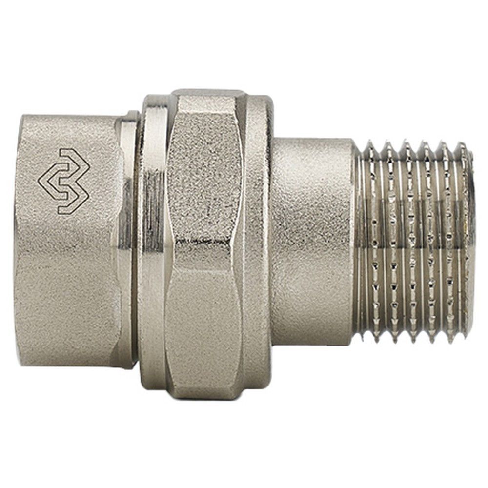 Соединение разъемное Varmega прямое 1/2 никелированное VMTF50-N000404