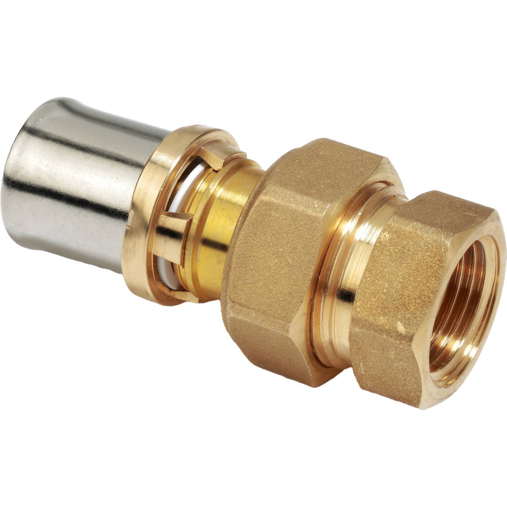 Фитинг прямой Giacomini RM18 Multipress с отводом 3/4 x 26x3 мм RM18Y049