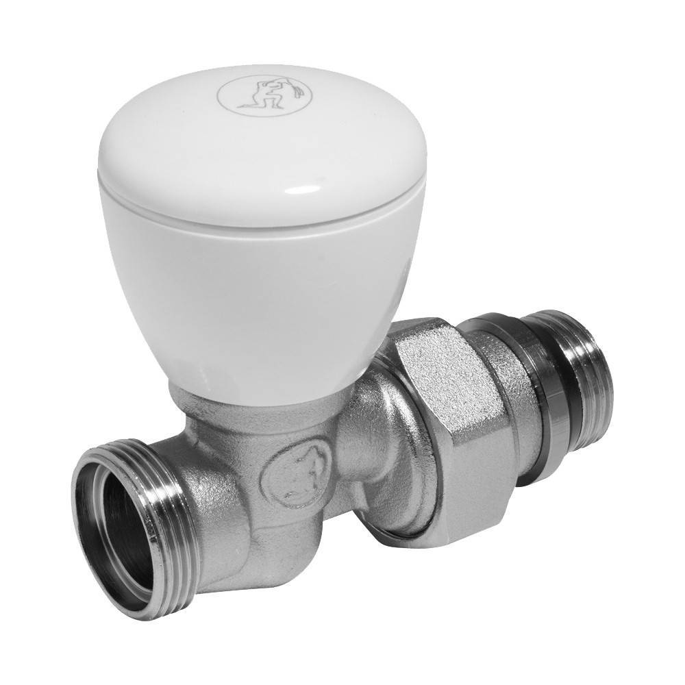Клапан радиаторный прямой ручной Giacomini R27 3/8 x 16 R27X032