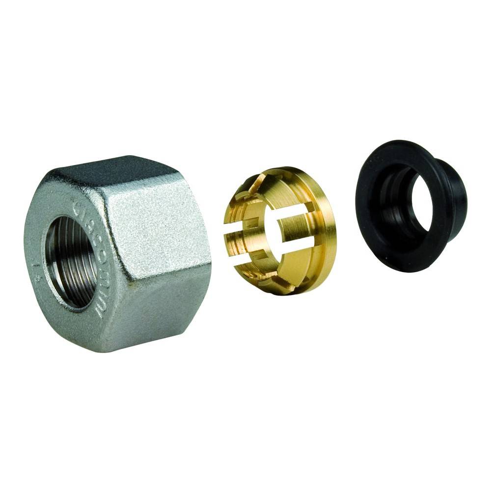 Адаптер Giacomini R178 компактный 16 x 10 мм для медных труб R178CX012