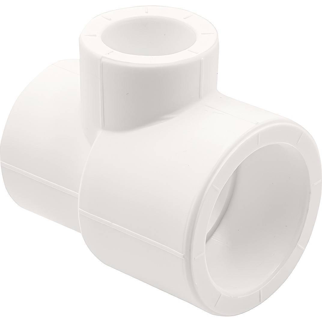 Тройник переходной THERMOLIGHT PP-R 32х20х25 мм белый НС-1620600