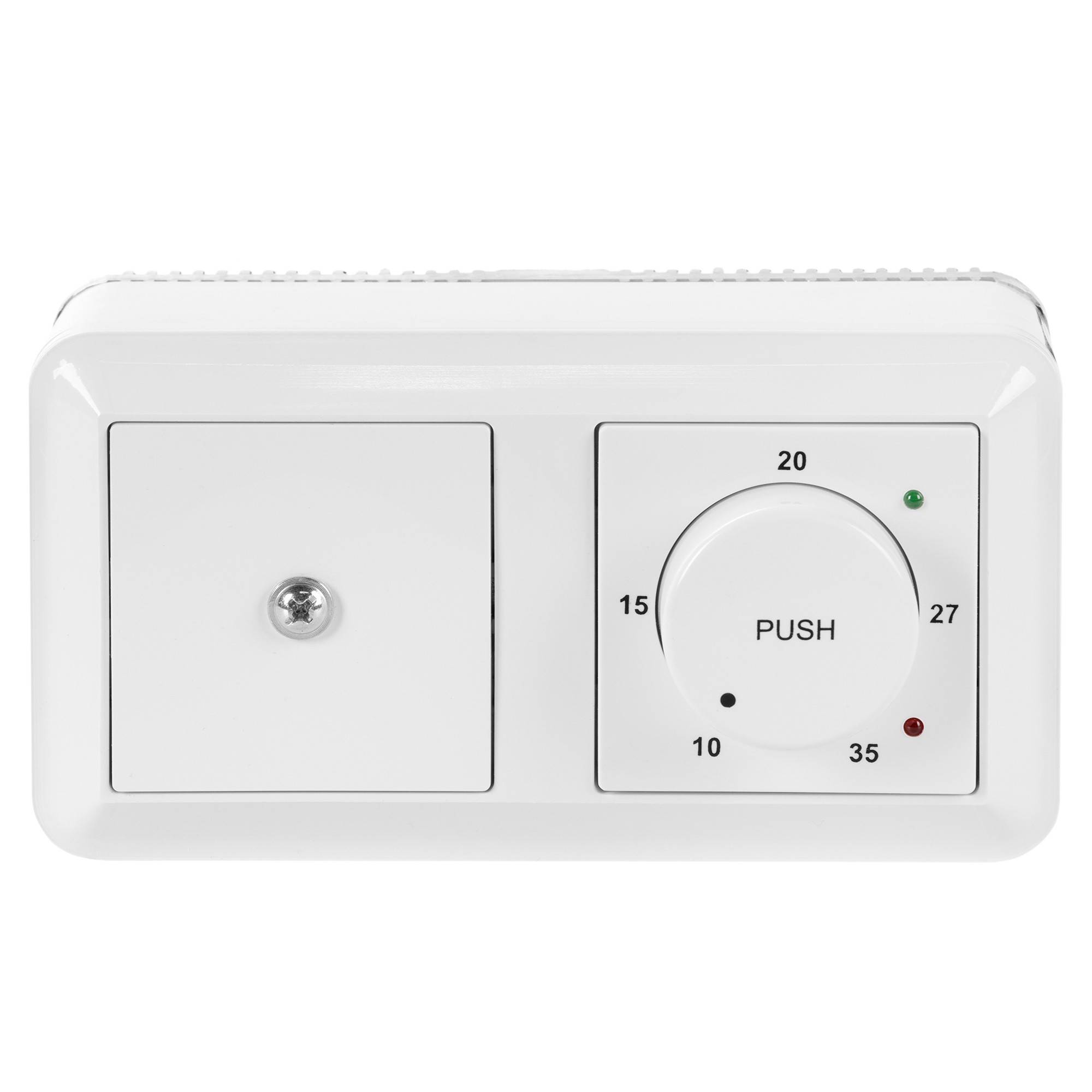 Регулятор температуры симисторный SHUFT МРТ220.12-16 230 В 16 А IP20 МРТ220.12-16