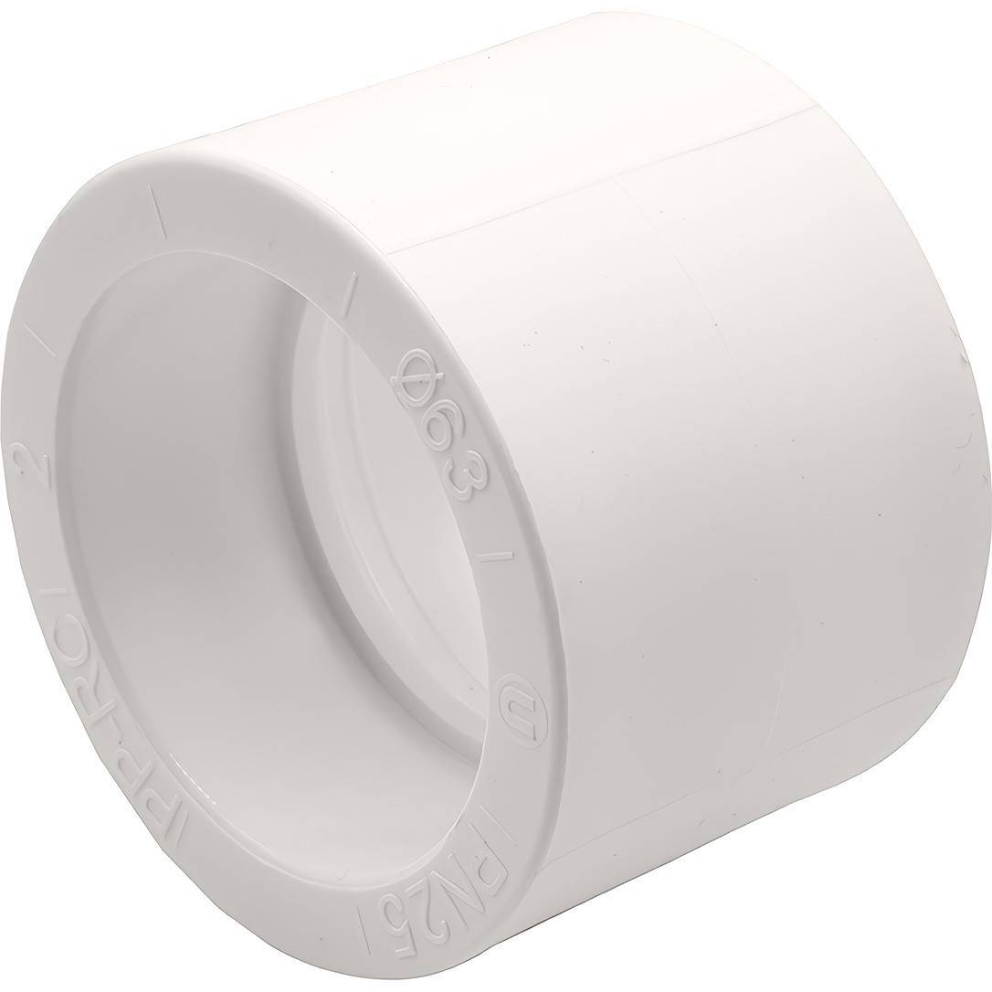 Муфта соединительная PP-R THERMOLIGHT 63 мм белая НС-1620574