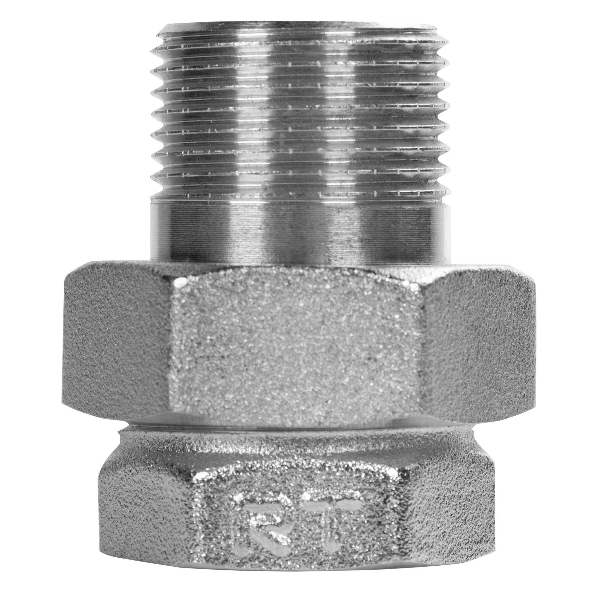 Сгон прямой американка Royal Thermo 3/4 ВР-НР латунный RTE 07.031