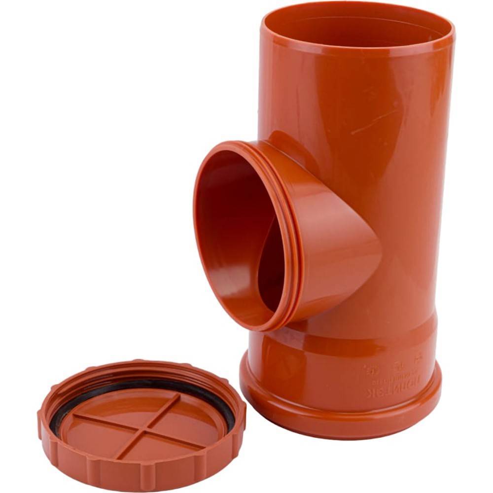 Ревизия Политэк для наружной канализации 110 мм 1306887