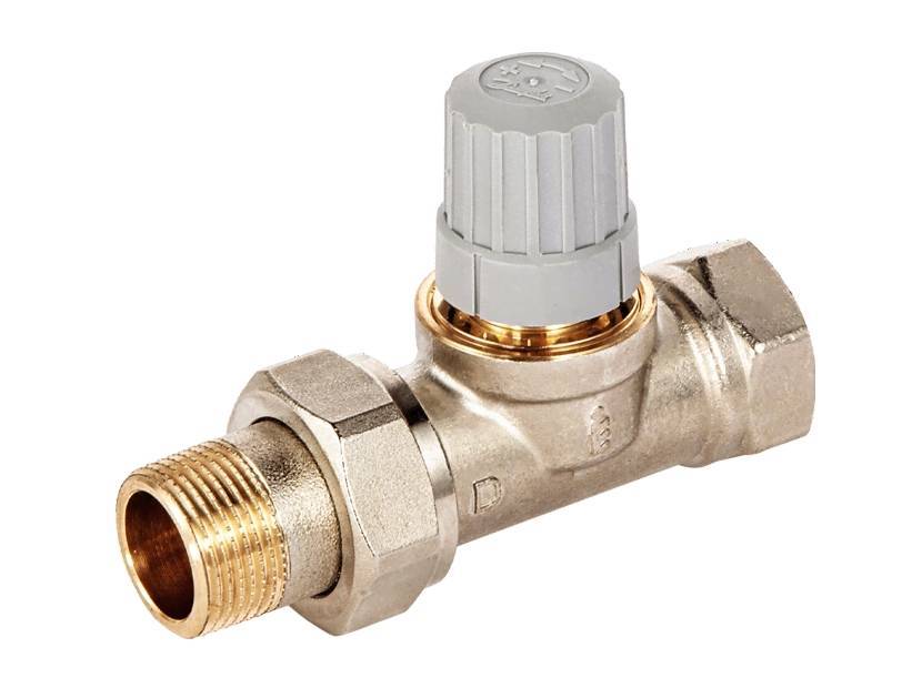 Клапан термостатический Royal Thermo Click прямой 3/4 RTE 50.012