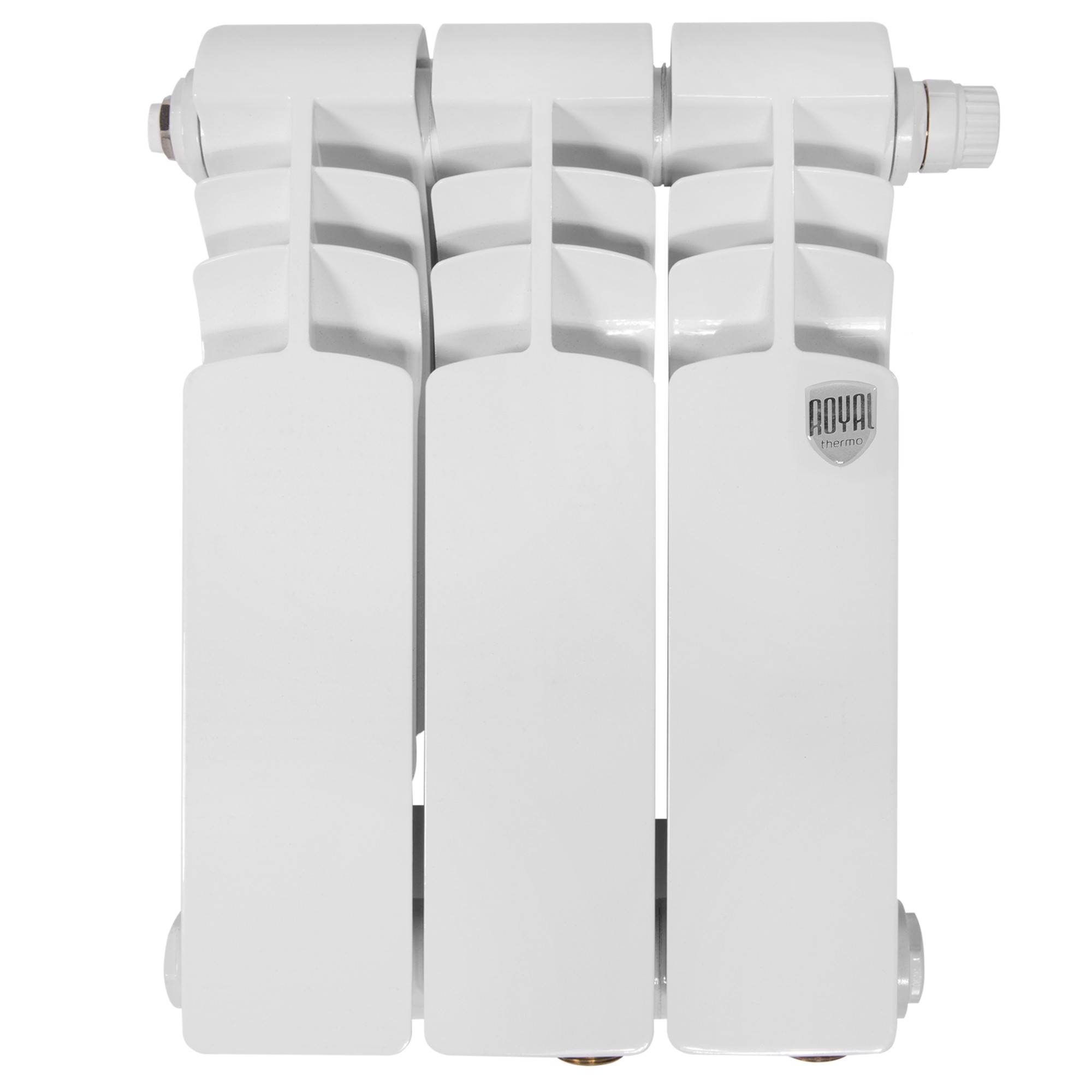 Биметаллический радиатор Royal Thermo Vittoria Super 300 VDR 3 секции нижнее подключение НС-1426035