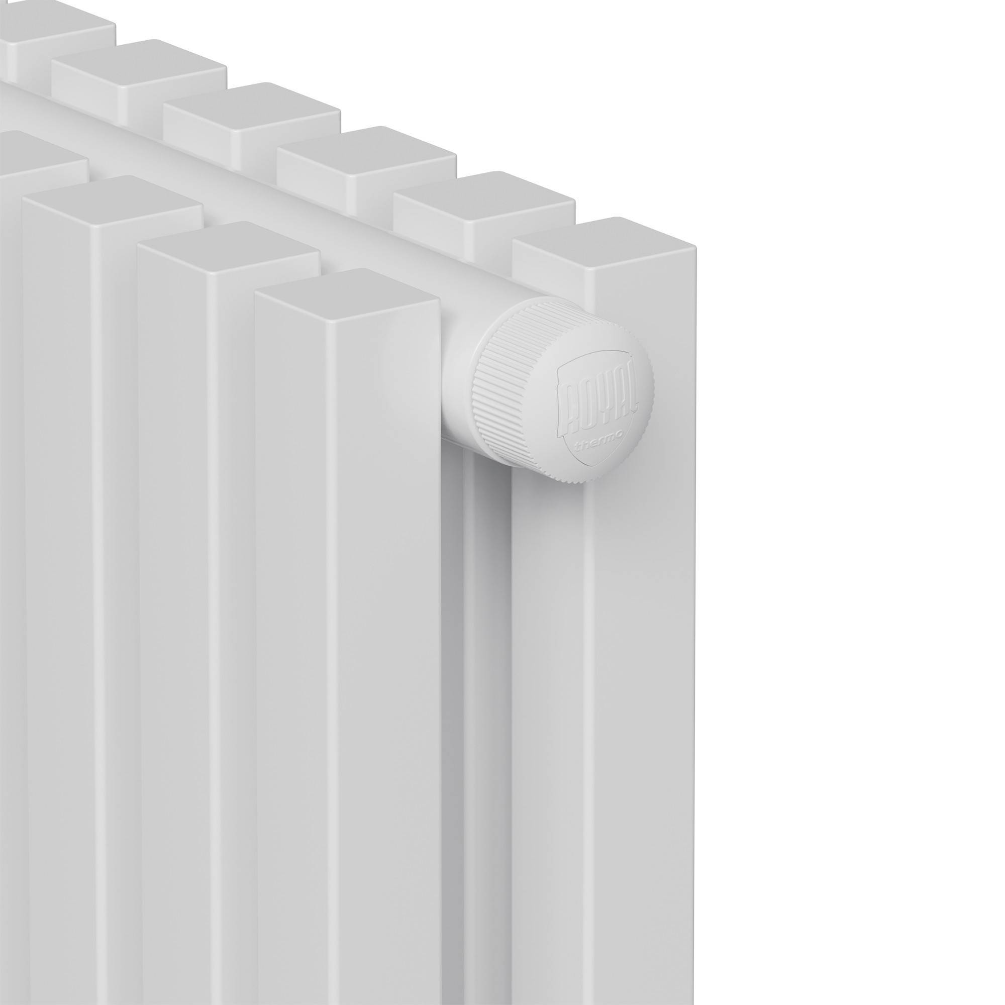 Стальной трубчатый радиатор Royal Thermo Shift Q30 VC2180 6 секций нижнее подключение RAL 9016 НС-1631260