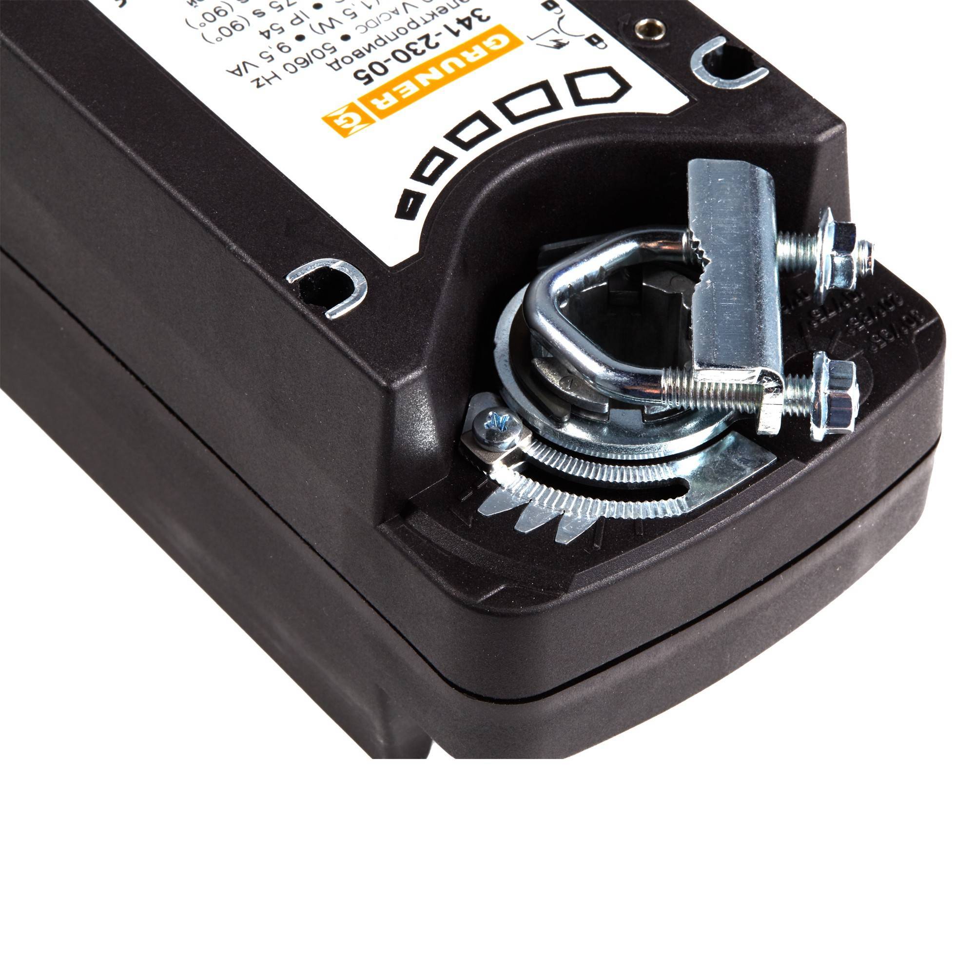 Электропривод Gruner 341C-024D-03-S2/RUS с возвратной пружиной 341C-024D-03-S2/RUS