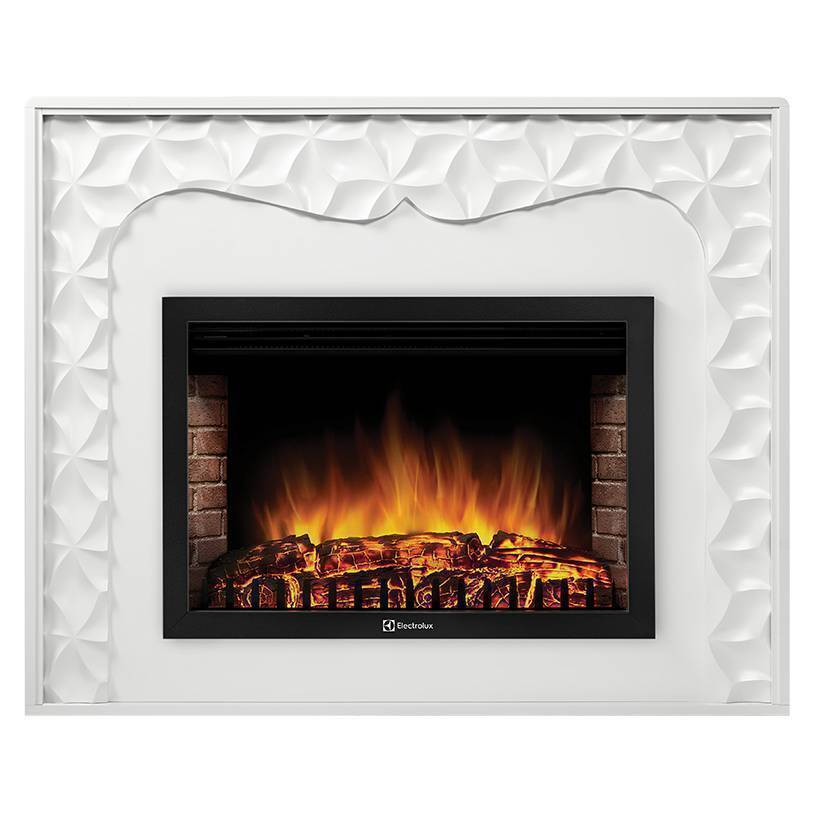Каминокомплект Electrolux EFP/P-3320RLS с порталом Vivo 30 белый 1341274