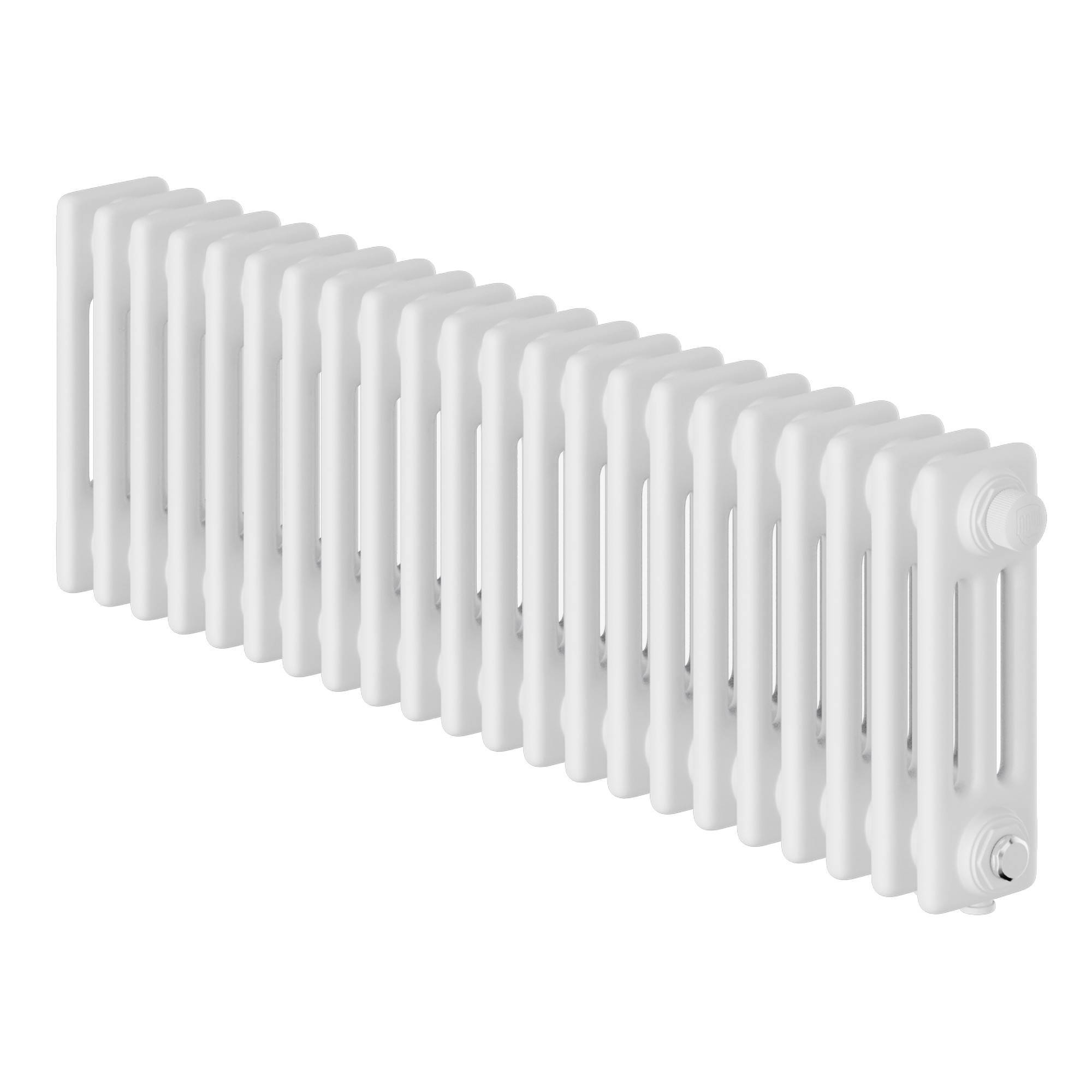 Трубчатый радиатор Royal Thermo Insignia VC3030 22 секции нижнее подключение RAL 9016 НС-1631226