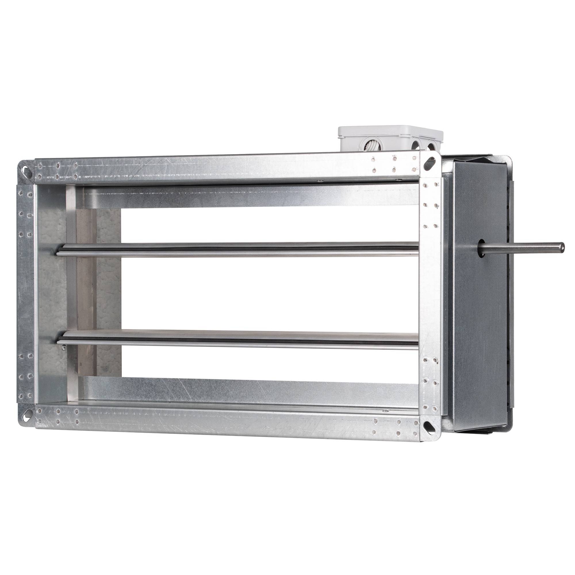 Клапан воздушный утепленный SHUFT КВУ-ПО-300х300h-Ех-1*ф160-УХЛ2 под привод КВУ-ПО-300х300h-Ех-1*ф160-УХЛ2