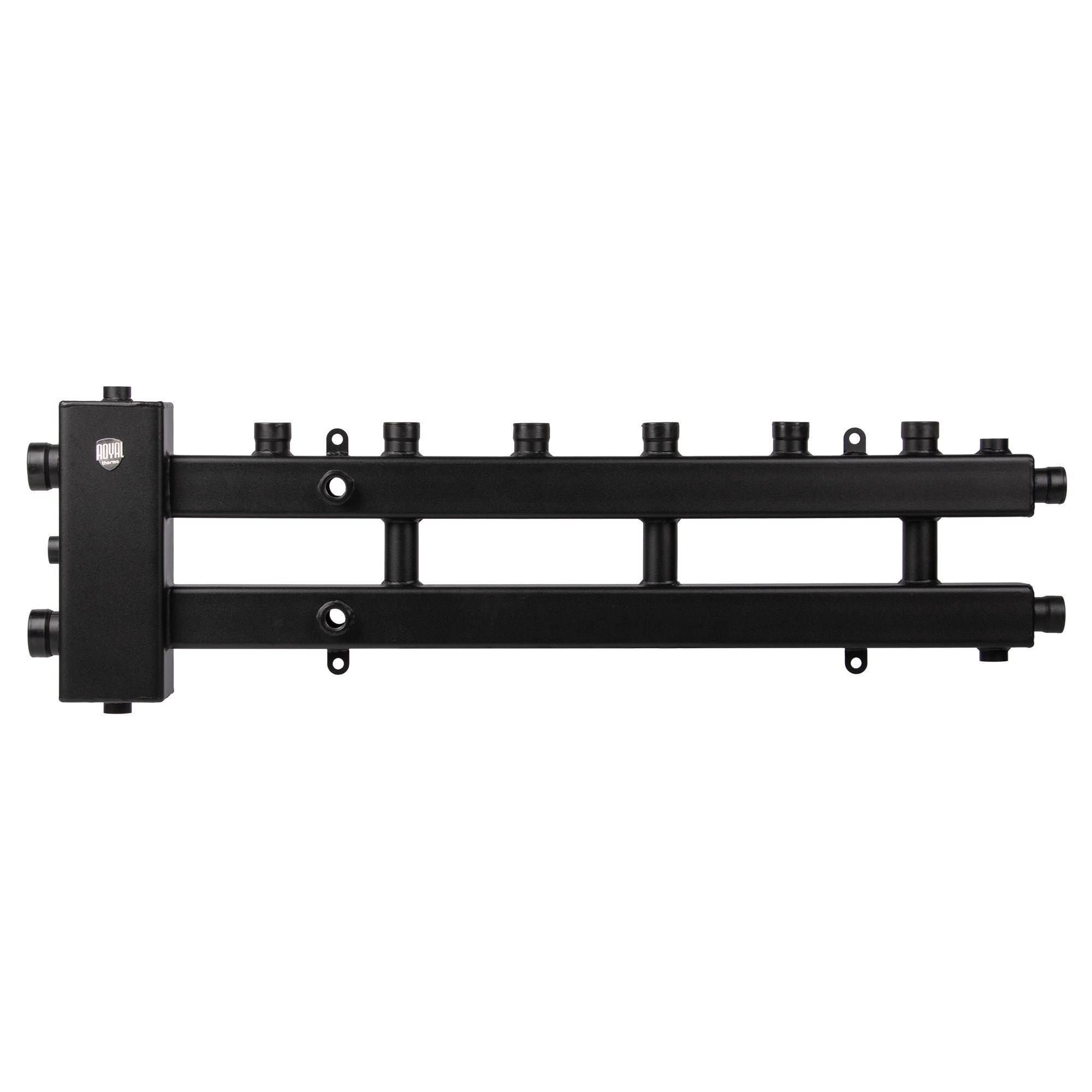 Блок коллекторный с гидрострелкой Royal Thermo 3 (4) выхода 60 кВт RTE 50.034