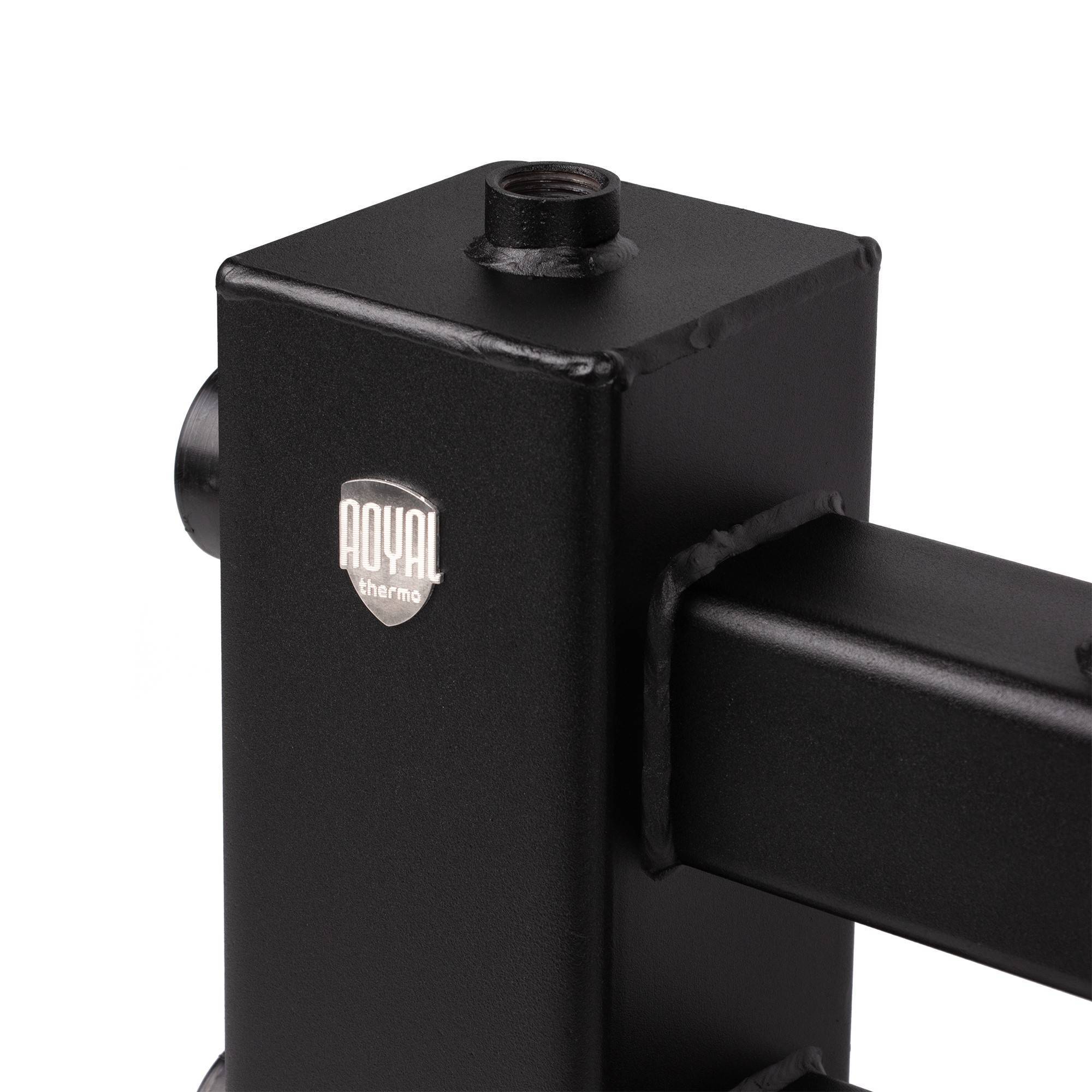 Блок коллекторный с гидрострелкой Royal Thermo 3 (4) выхода 60 кВт RTE 50.034