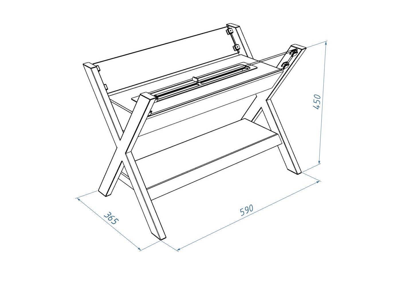 Биокамин напольный Firelight BFP/F-45 X BFP/F-45 X