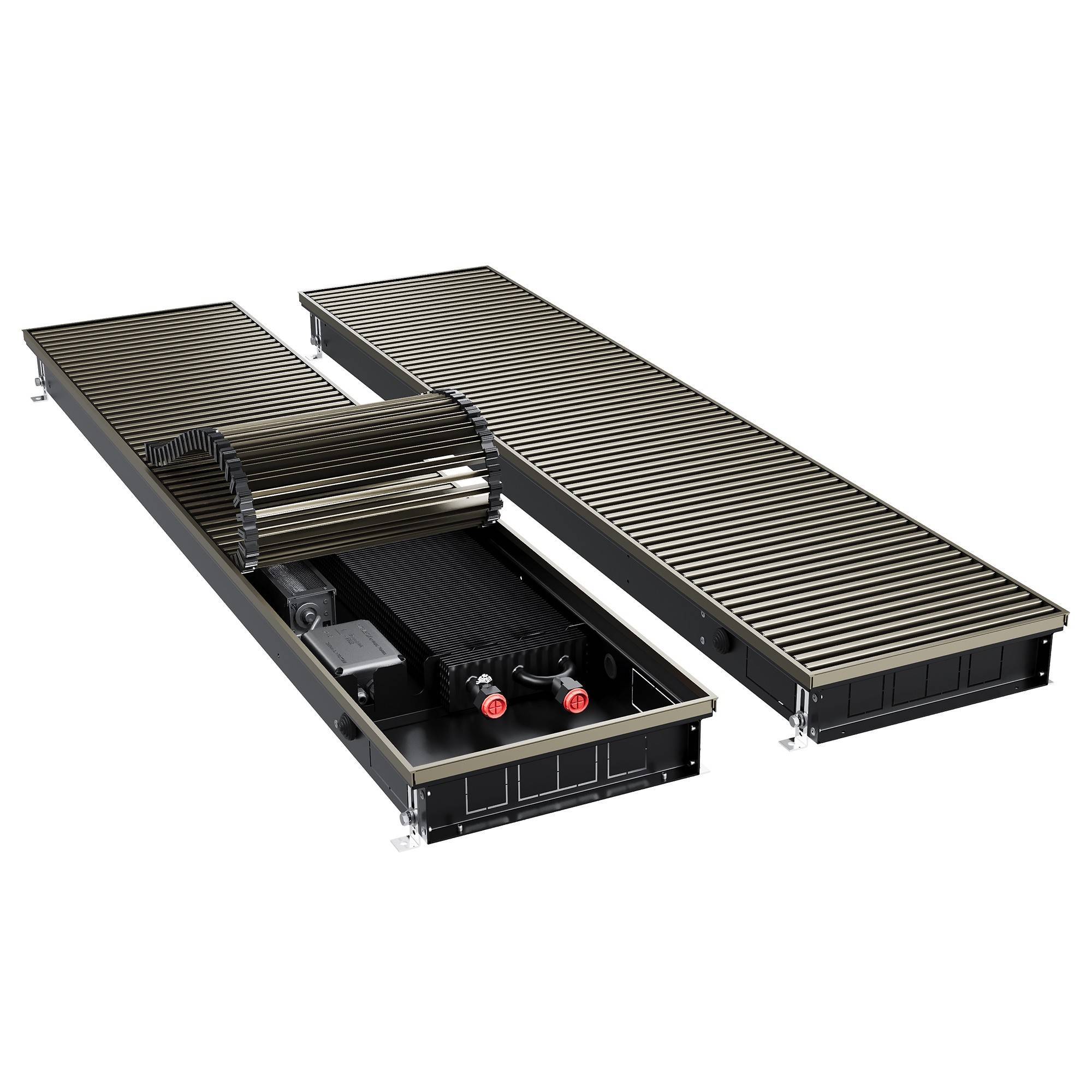 Конвектор внутрипольный Royal Thermo ATRIUM TURBO 80x300x2100 мм инверторный DG-U-DB НС-1698953