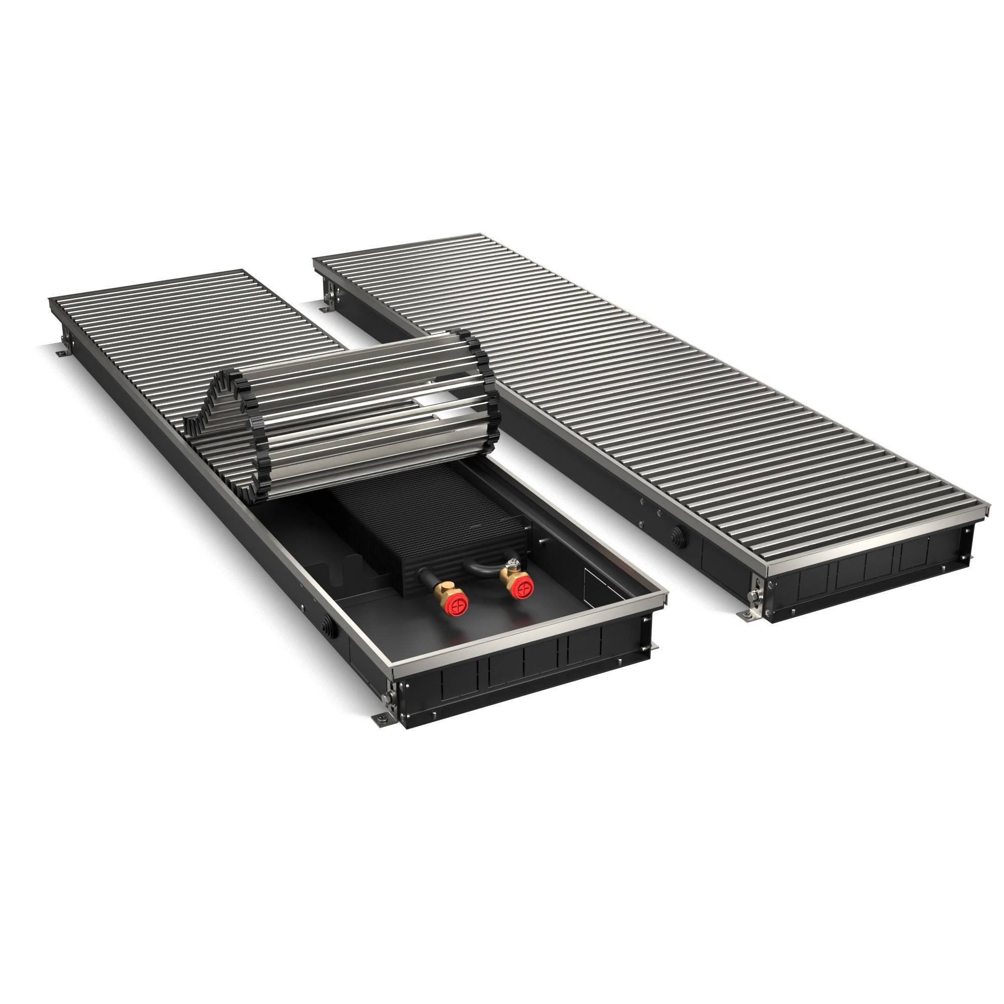 Конвектор внутрипольный Royal Thermo ATRIUM 75/300/1700 DG-U-NA алюминий НС-1522792