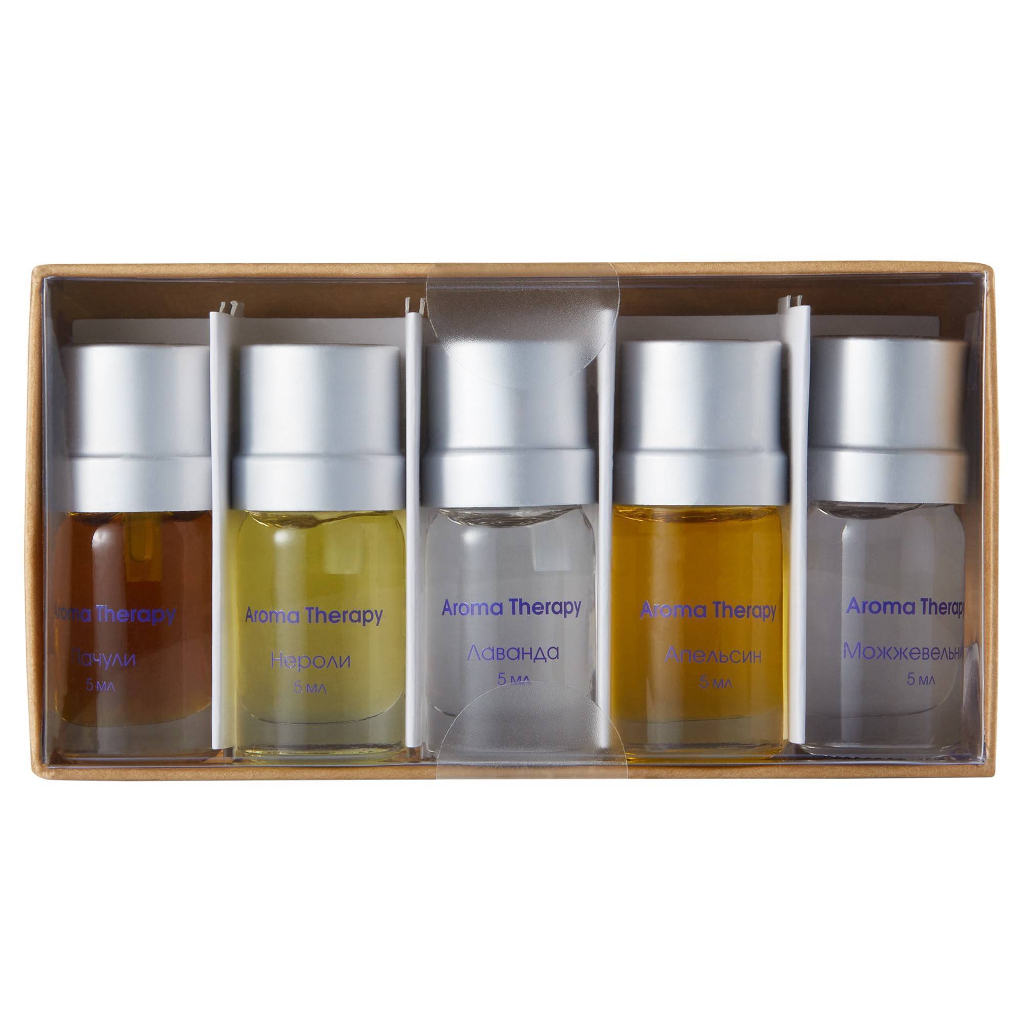 Набор эфирных масел Ballu Aroma Therapy 5 шт по 5 мл 1128056