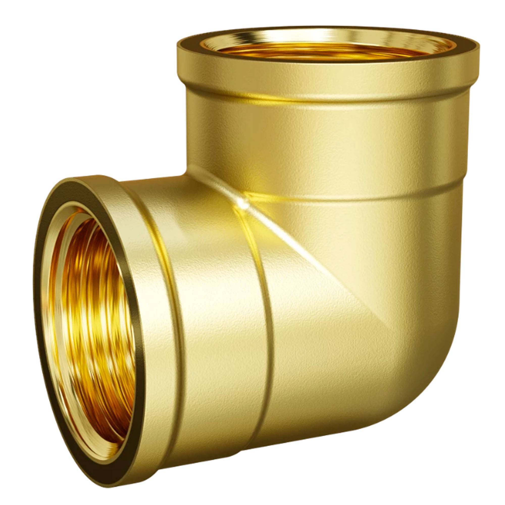 Угольник 90° LD Pride DN20 ВВ латунь 47.90.ВВ.20