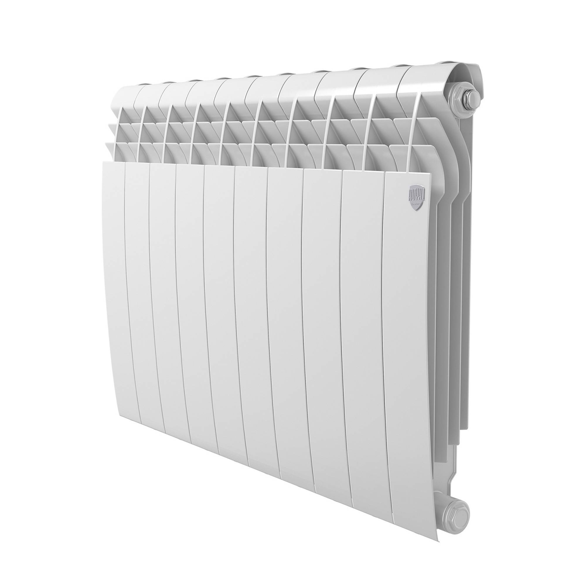 Радиатор биметаллический Royal Thermo BILINER 500 10 секций боковое подключение Белый НС-1682264