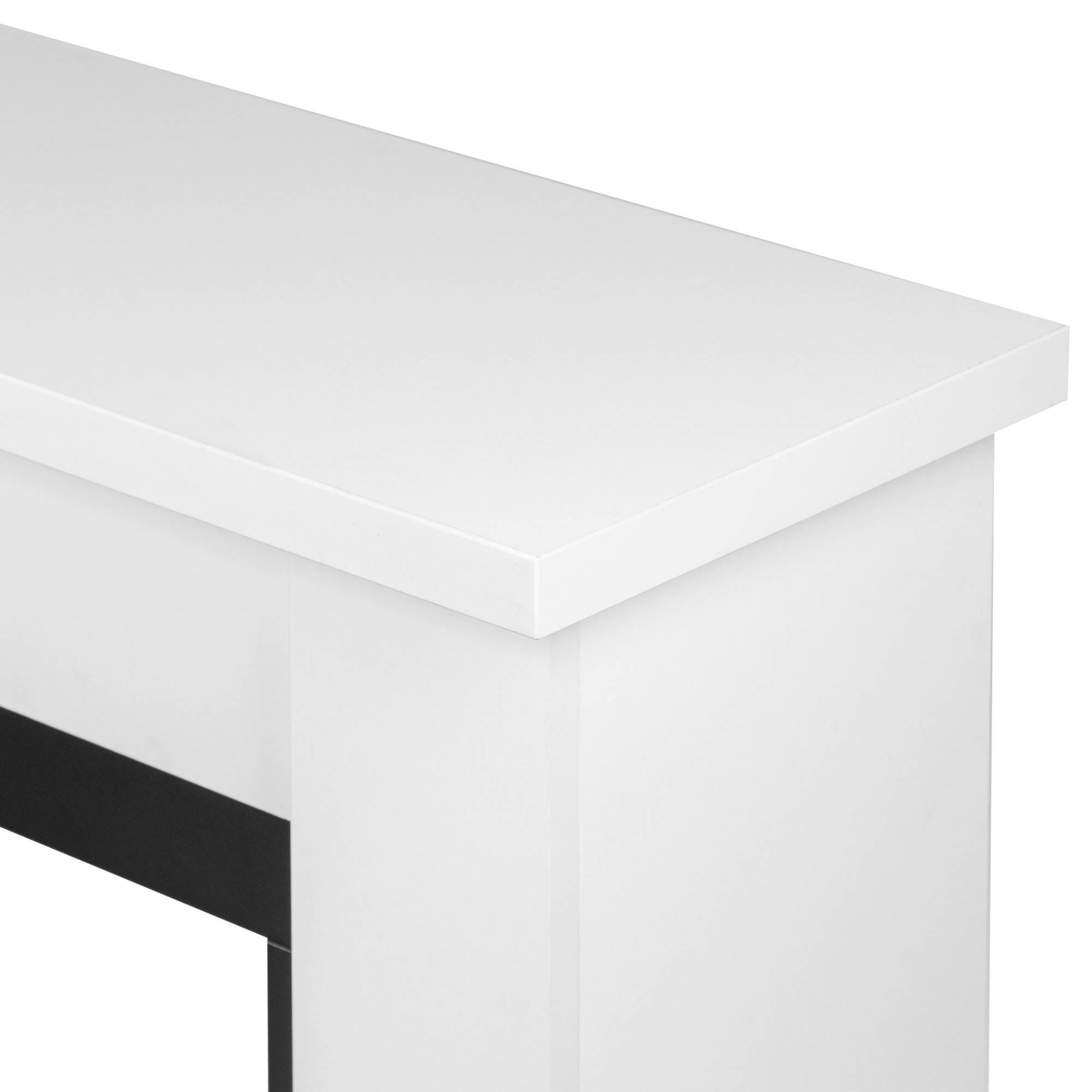 Каминокомплект биокамин Firelight BFP/P-3020 с порталом Canto Long белый/черный НС-1708549