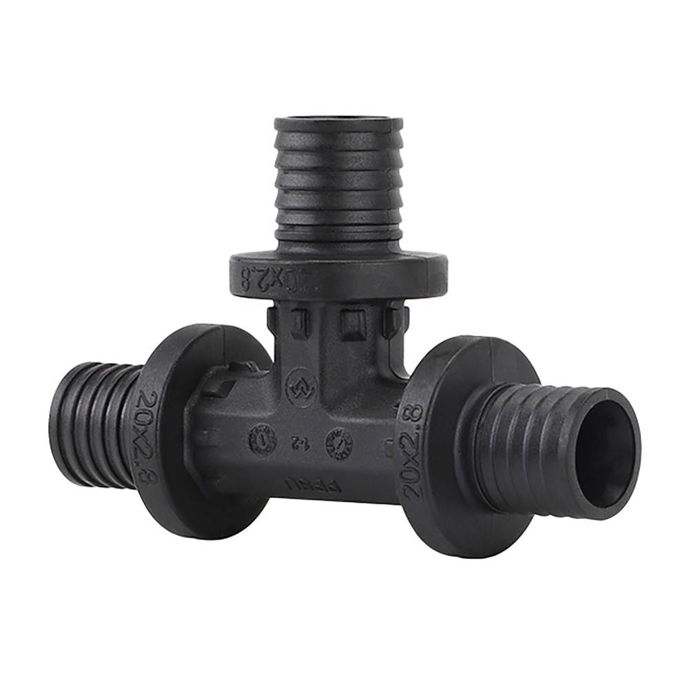 Тройник аксиальный равносторонний VARMEGA Slide-fit 32 мм PPSU VM50404