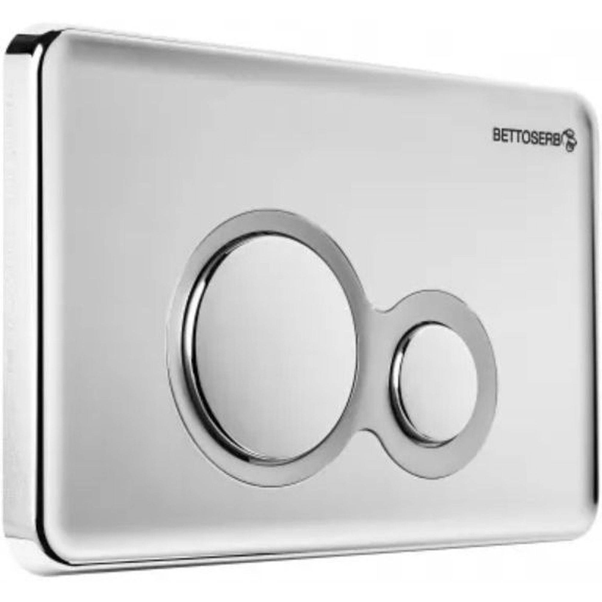 Система инсталляции для унитаза Bettoserb Sava Free Standing с клавишей смыва хром глянец/хром матовый 1637769