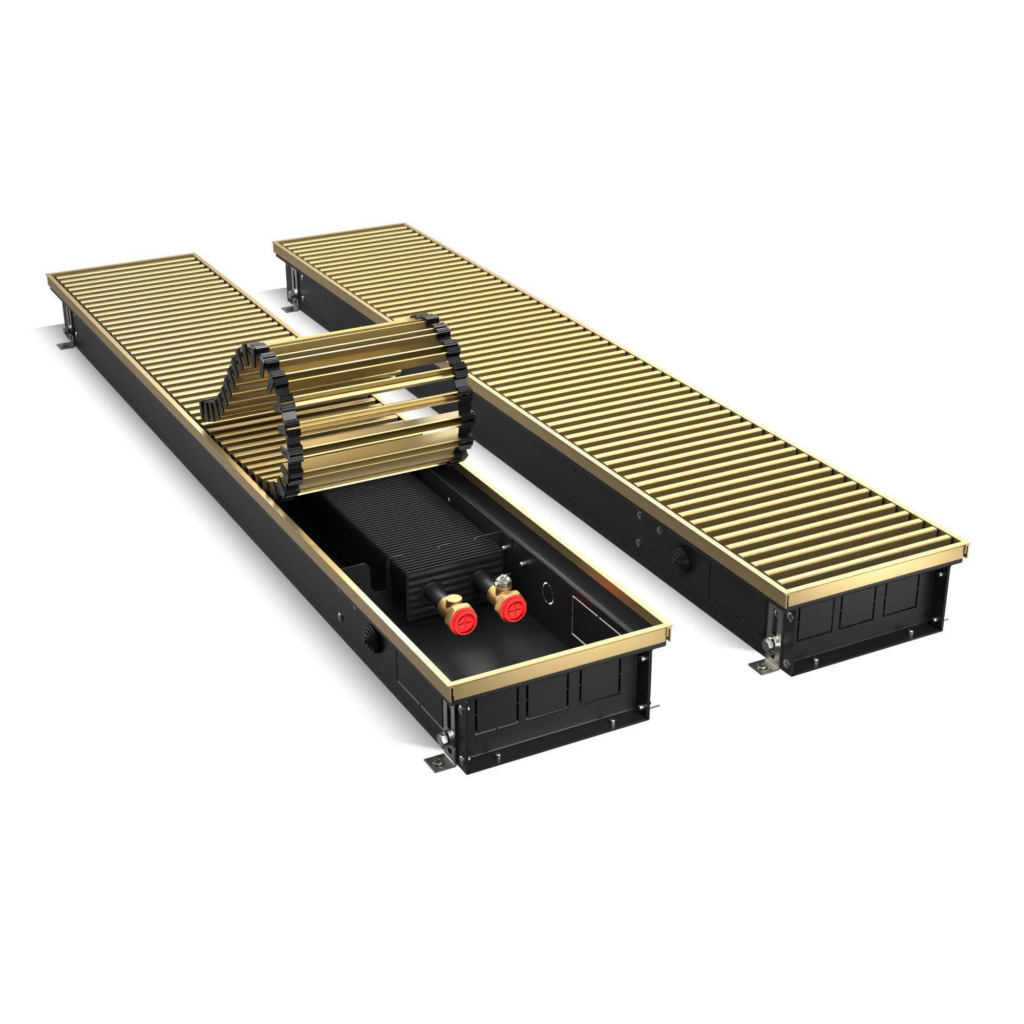 Конвектор внутрипольный Royal Thermo ATRIUM 90x200x1900 мм DG-U-AU НС-1558917