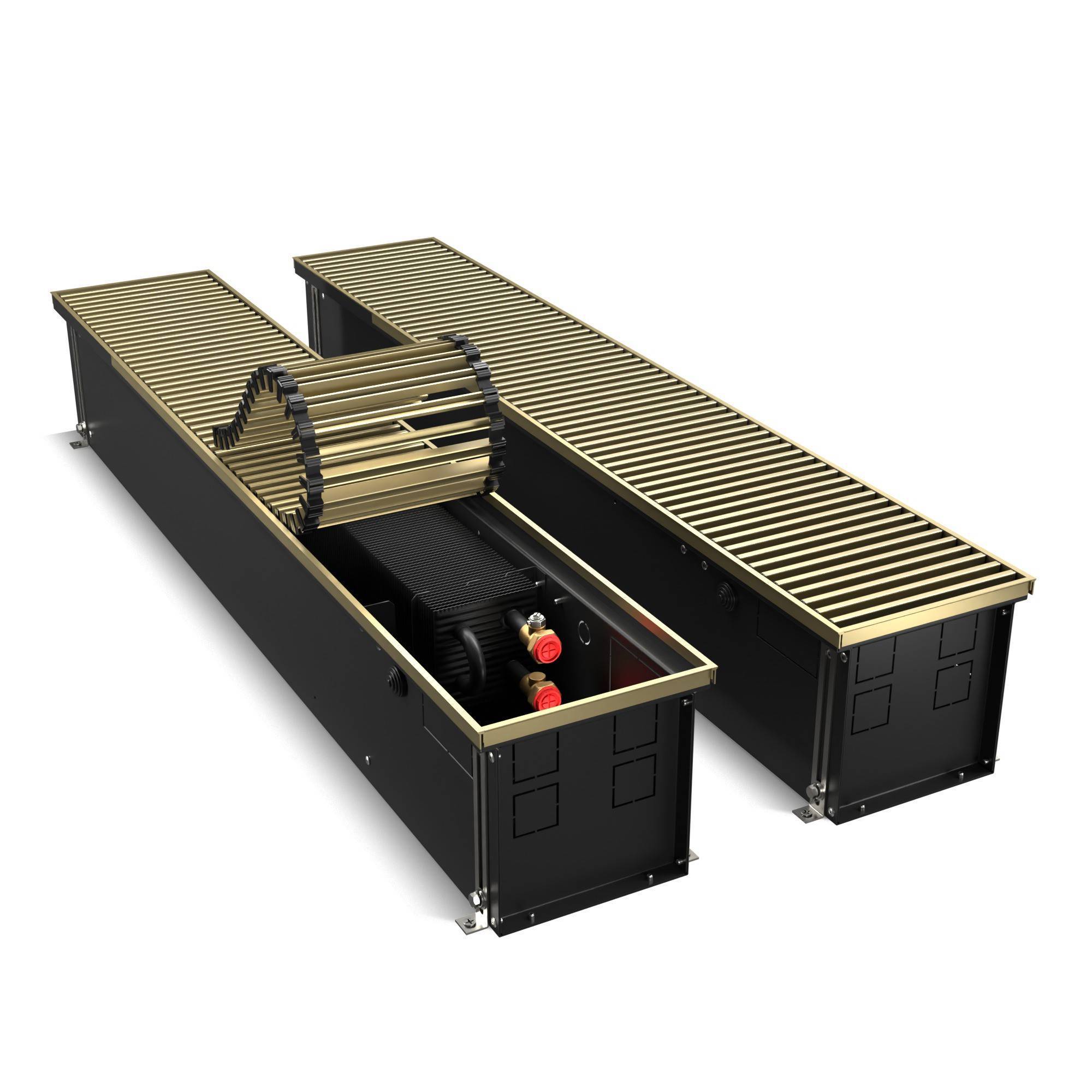 Конвектор внутрипольный Royal Thermo ATRIUM 190x200x2500 мм ATRIUM-190/200/2500-DG-U-LB 1558612