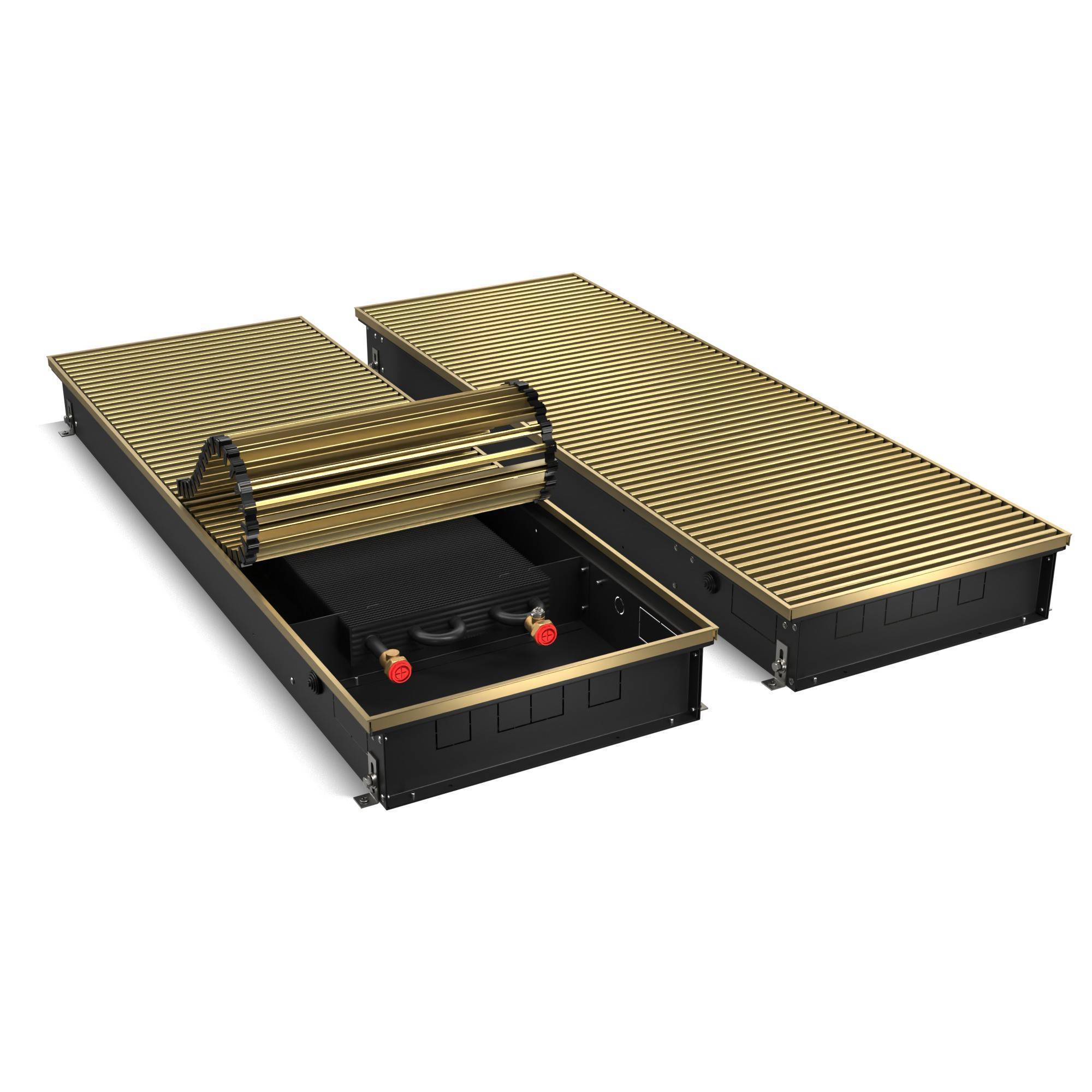 Конвектор внутрипольный Royal Thermo ATRIUM 110x400x900 мм золото НС-1493106