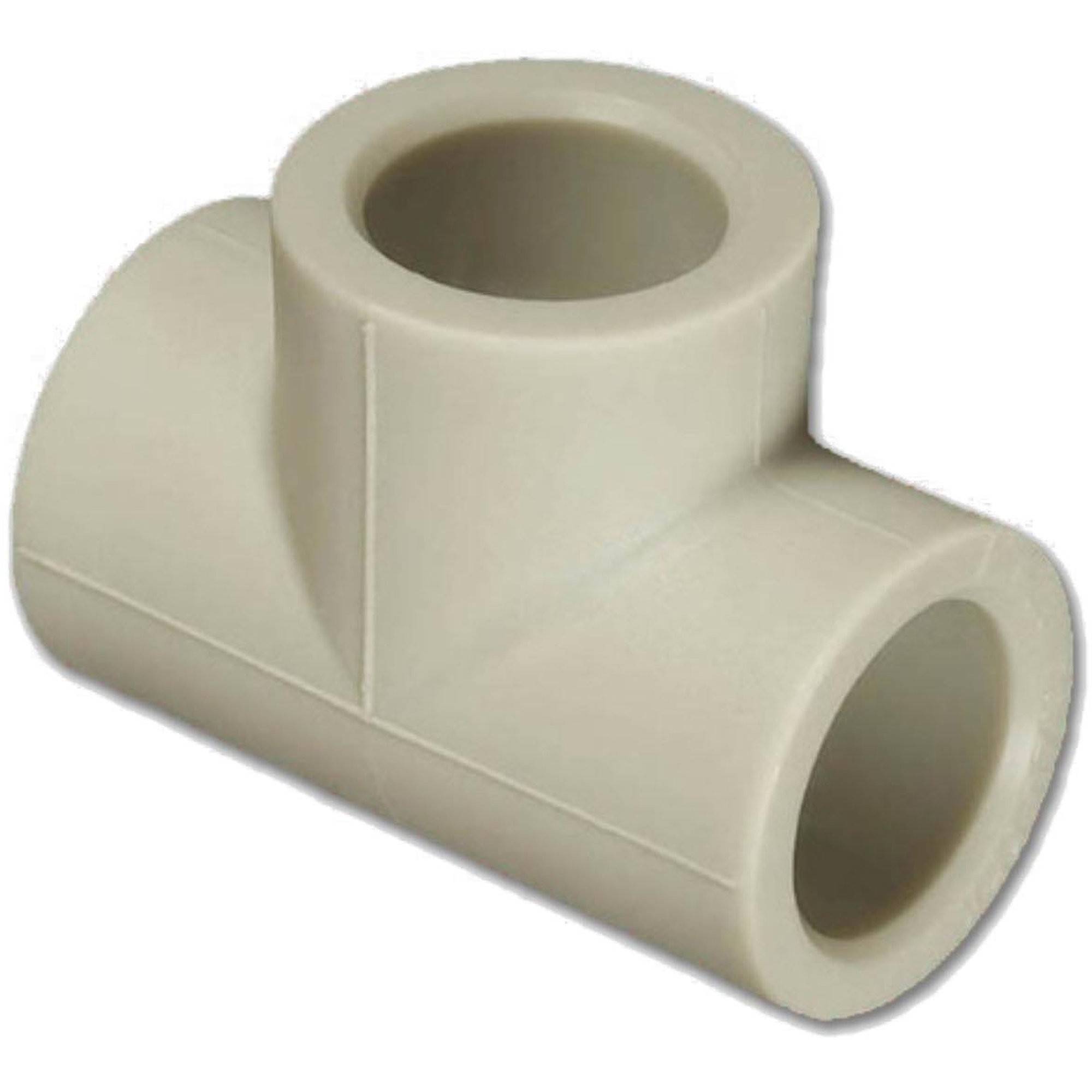 Тройник переходной FV-Plast PPR 25х20х25 мм серый 212025020